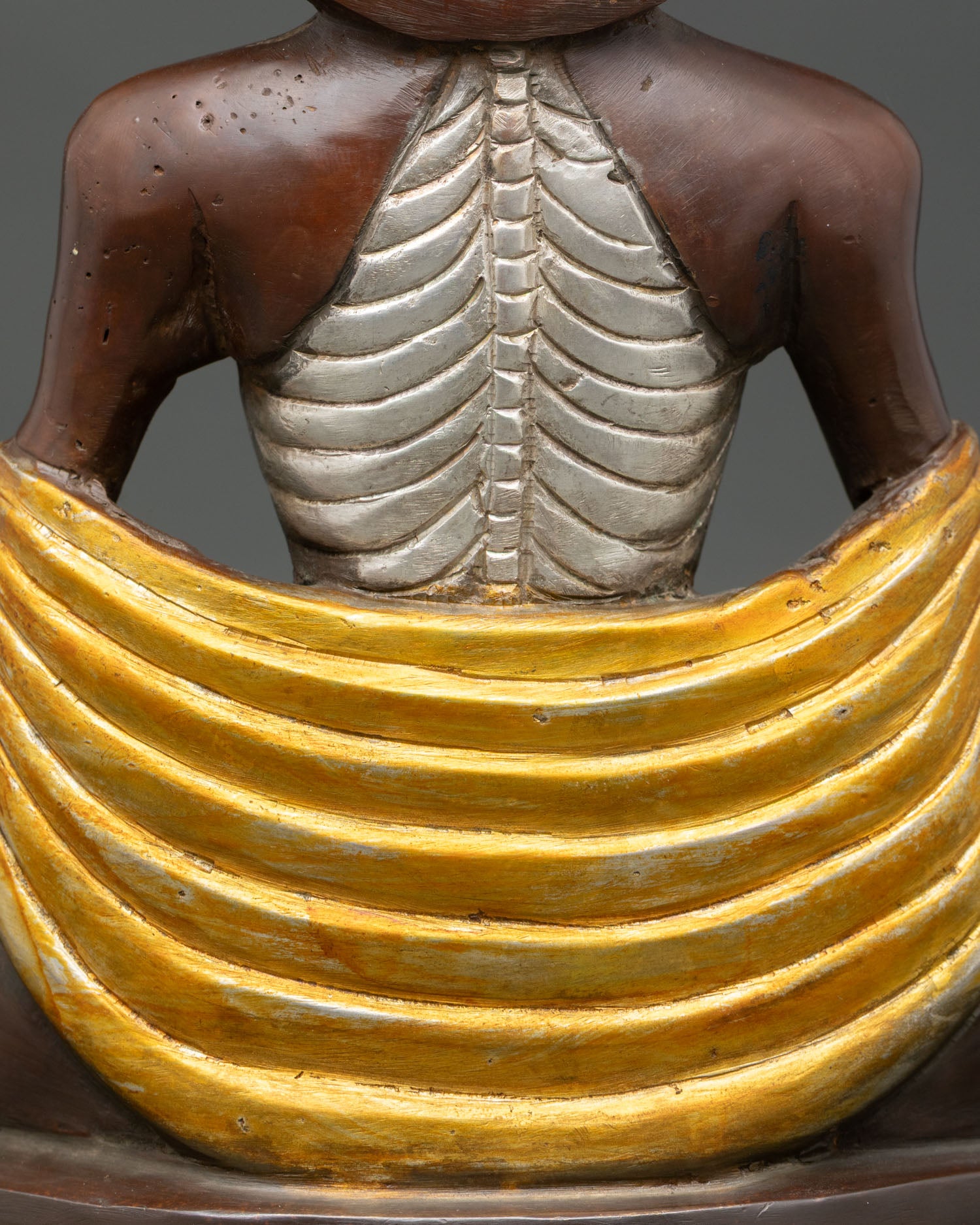 Fasting Buddha Statue | Siddhartha Gautama Meditation Art
