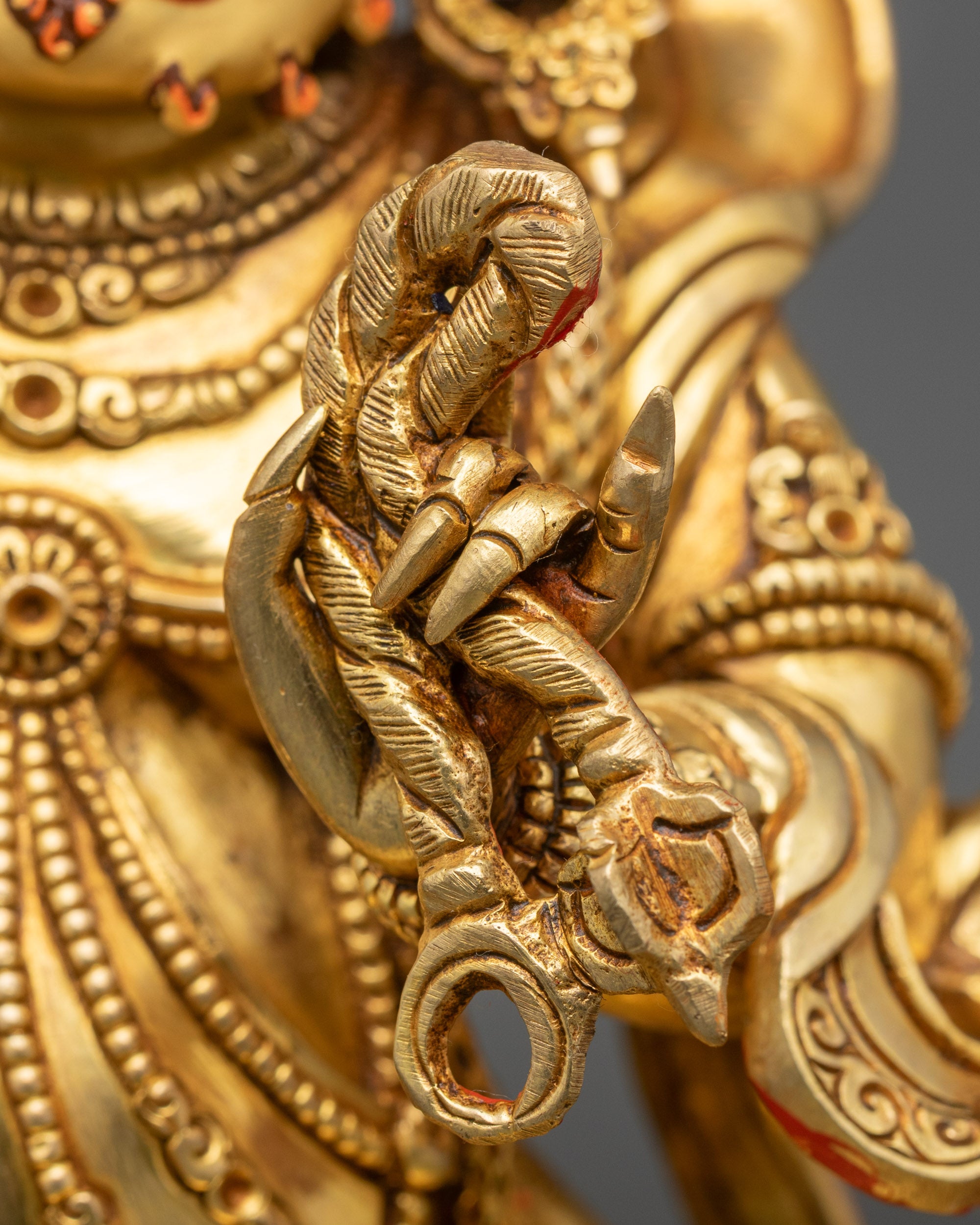 Premium Wrathful Vajrapani Statue | Tibetan Buddhist Deity of Thunder