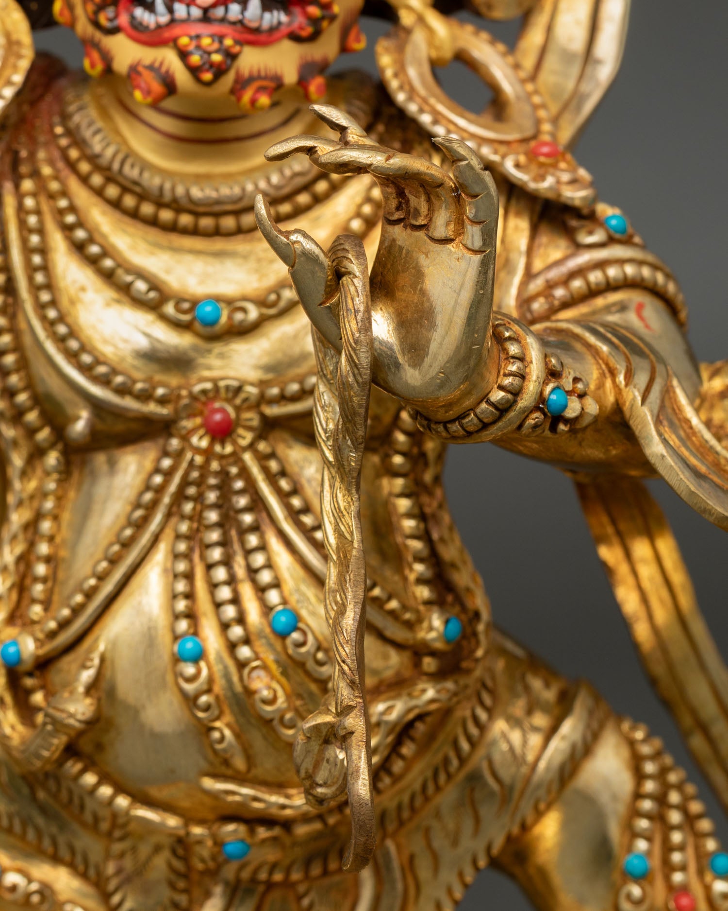 Vajrapani Bodhisattva Statue | Tibetan Buddhist Protector