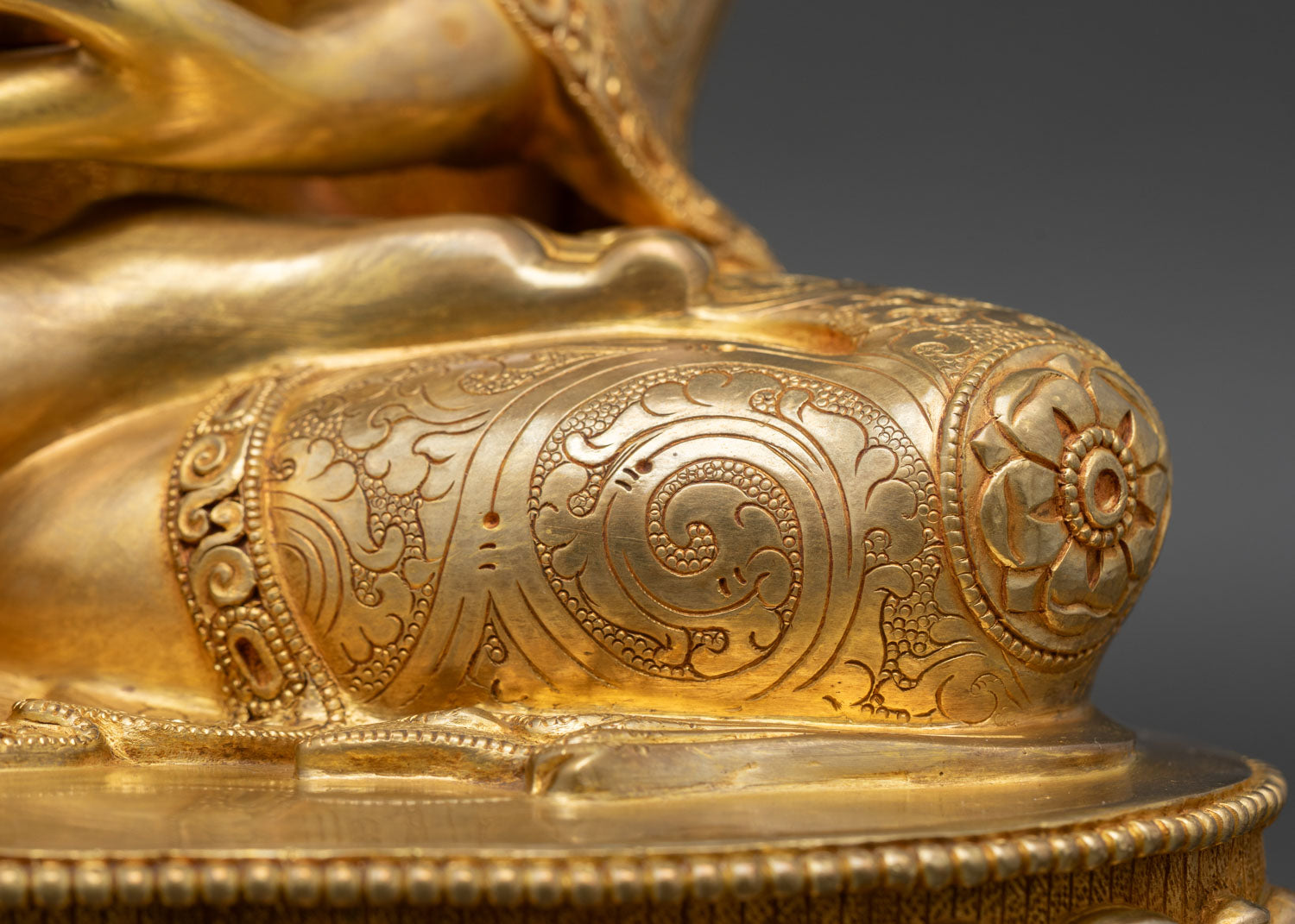 Buddha Shakyamuni – Handcrafted Copper Buddhist Sculpture