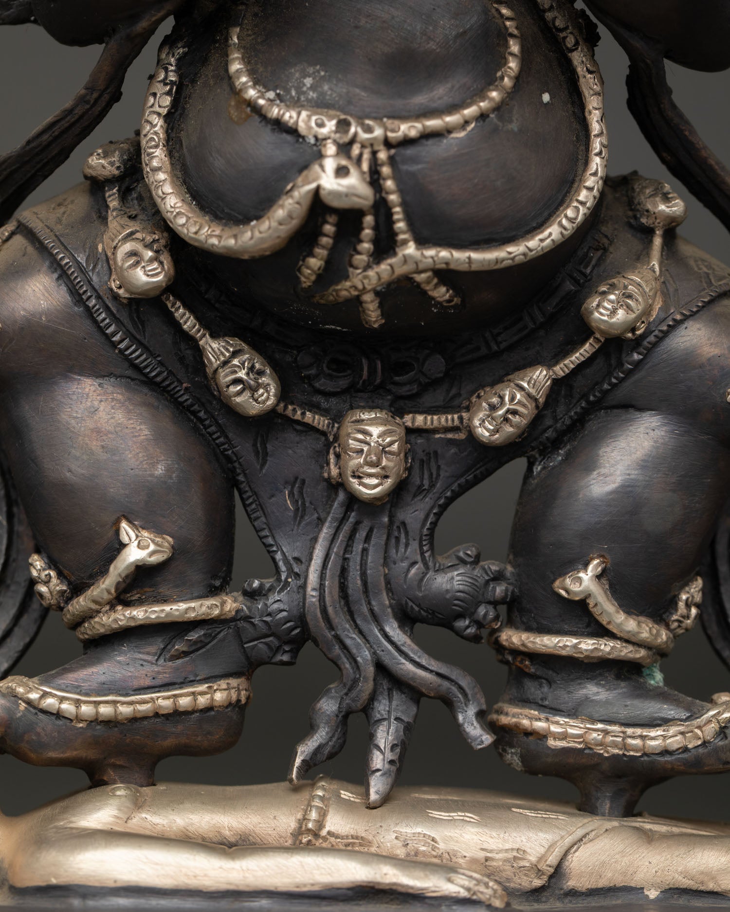 Sakya Mahakala Statue | Fierce Dharma Protector