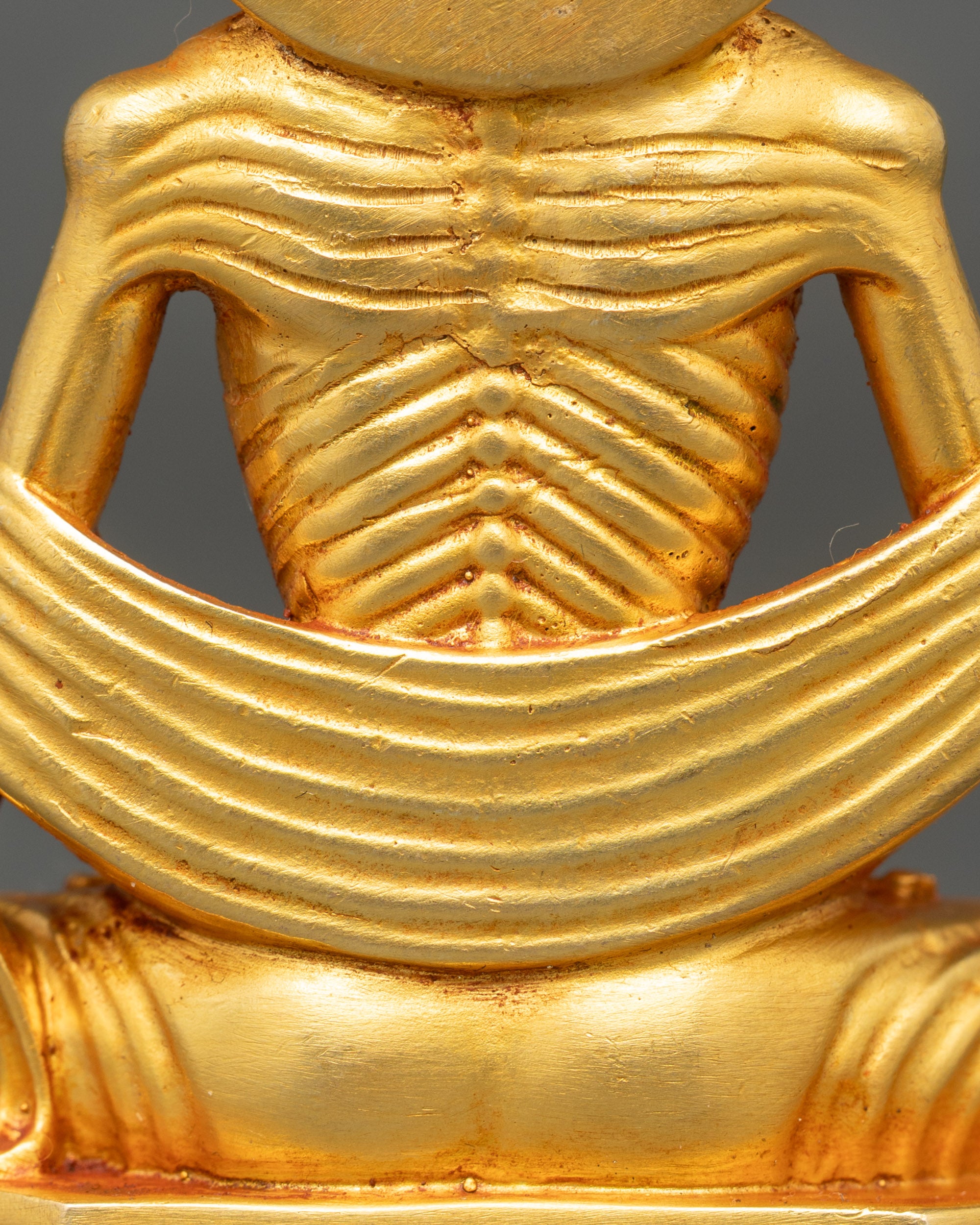 Fasting Buddha Statue | Himalayan Buddhist Meditation Sculpture