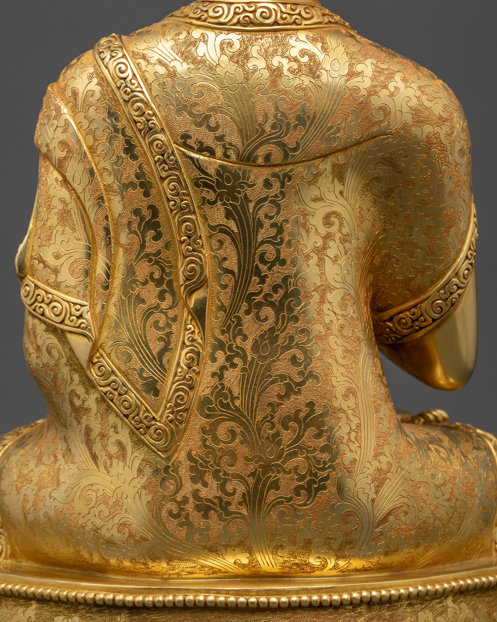 Enlightened Buddha Vairocana Statue | Vajrayana Buddhist Sculpture