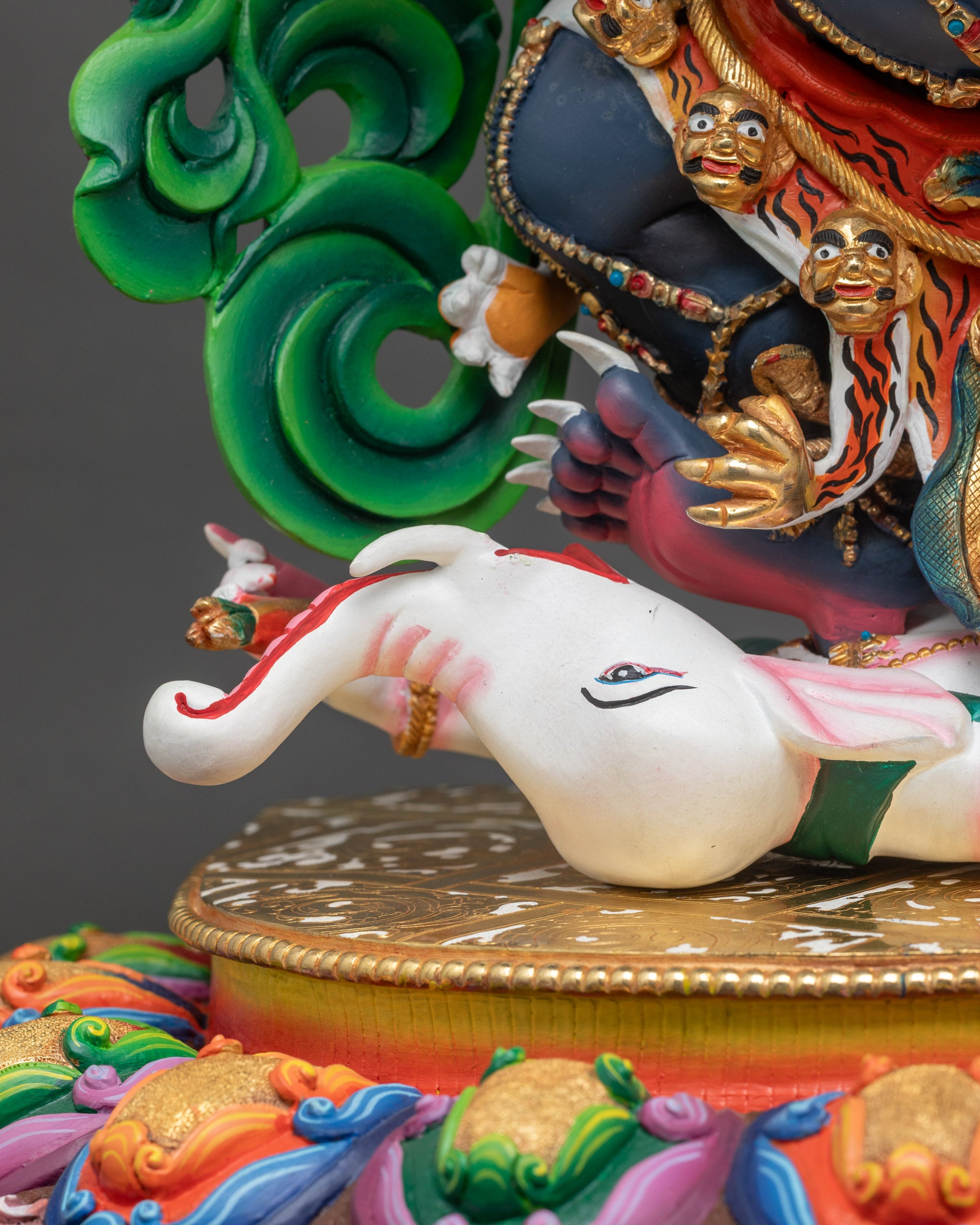 Gonpo Chagdrugpa Statue | Spiritual Guardian for Home and Altar