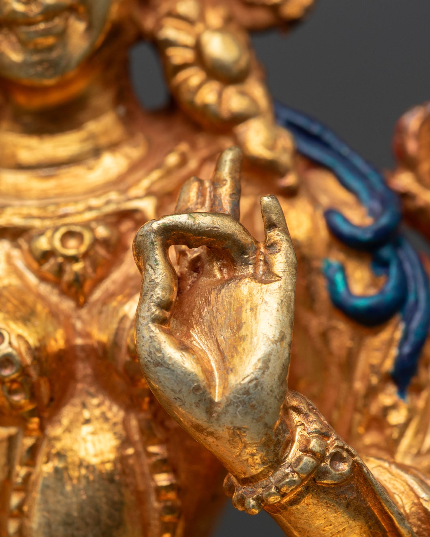 Green Tara Statue – Handcrafted Buddhist Goddess Figure