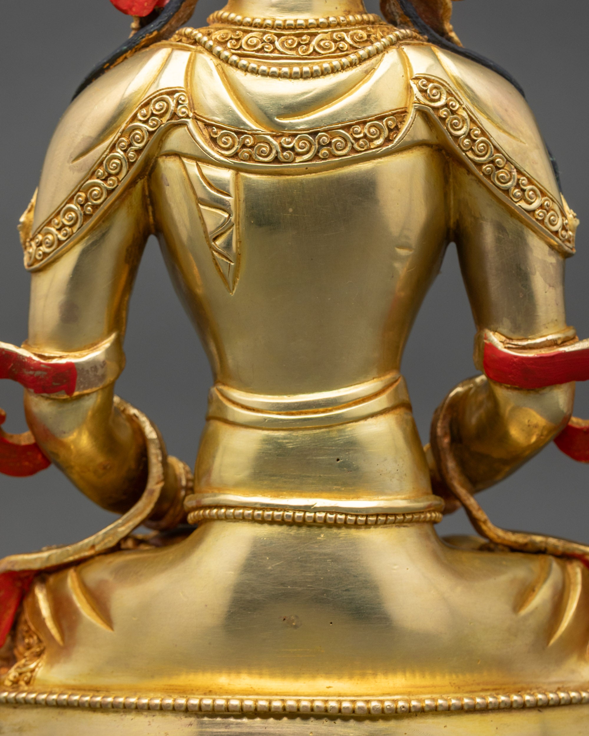 Authentic Amitayus Bodhisattva Statue for Spiritual Well Being