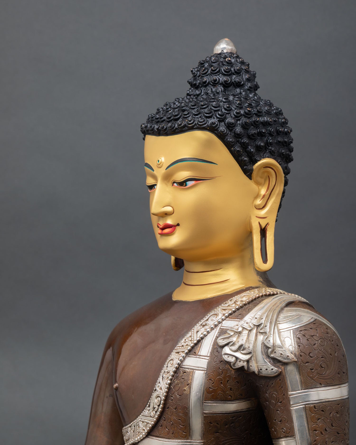 Buddha Shakyamuni | Sacred Himalayan Buddhist Sculpture