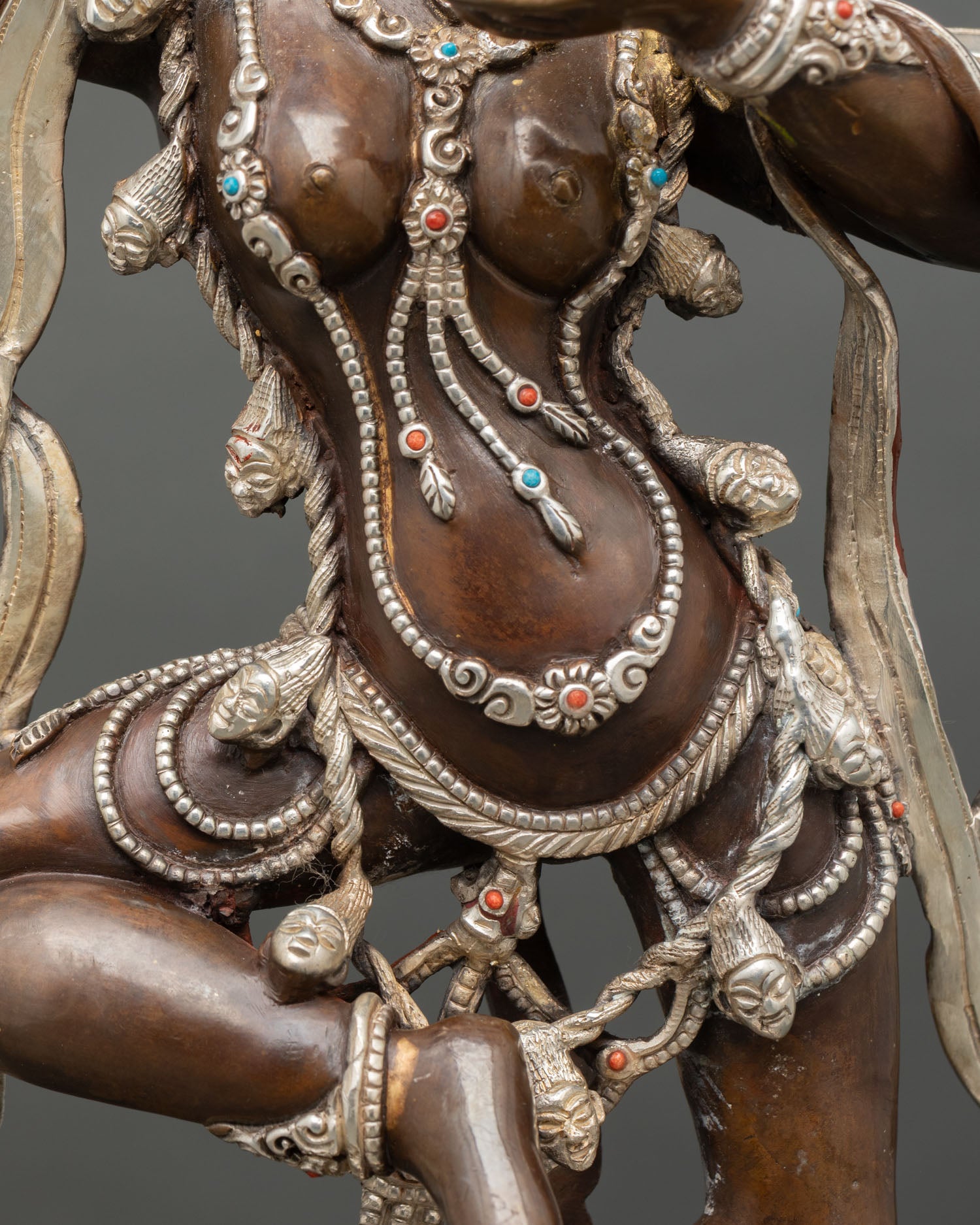 Vajravarahi (Dorje Phagmo) Statue | Oxidized Copper Sculpture