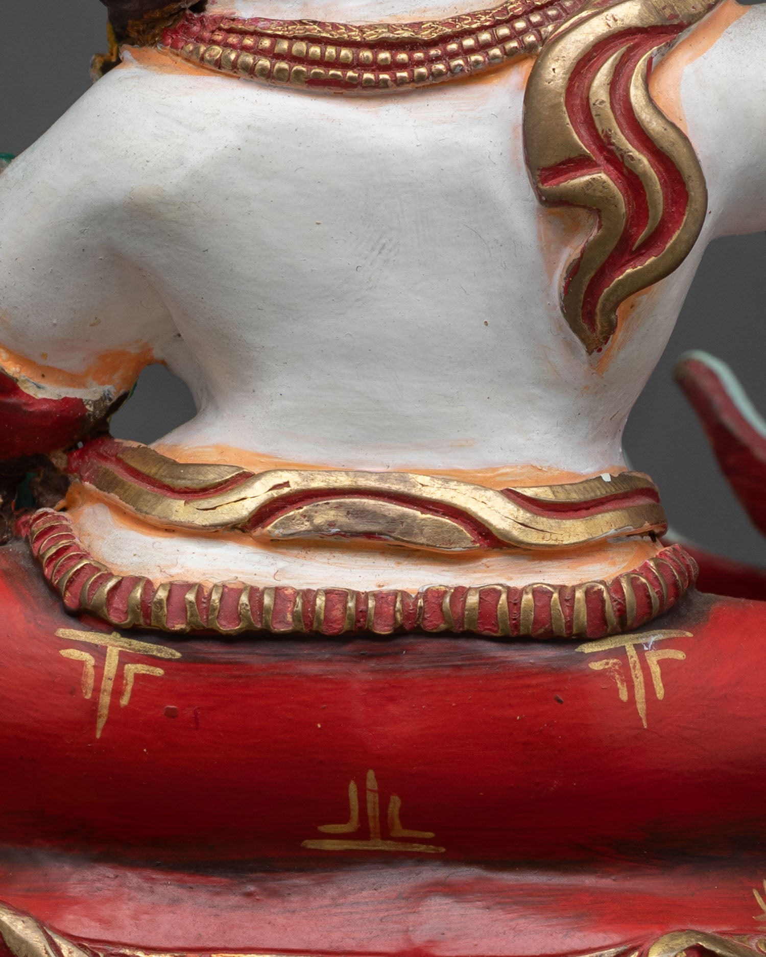 White Dzambhala Statue