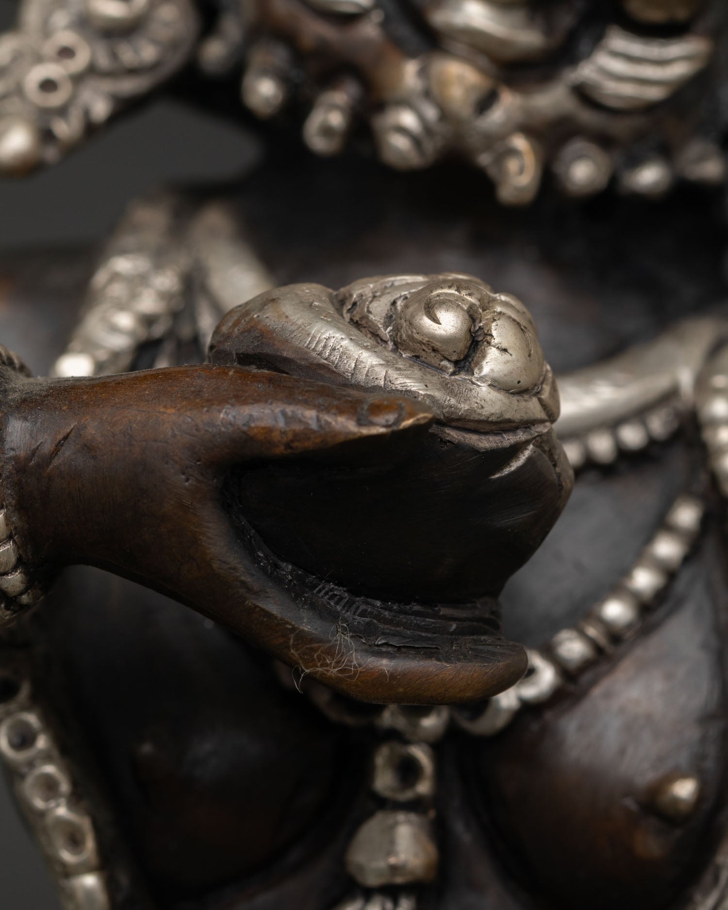 Black Dzambhala Statue