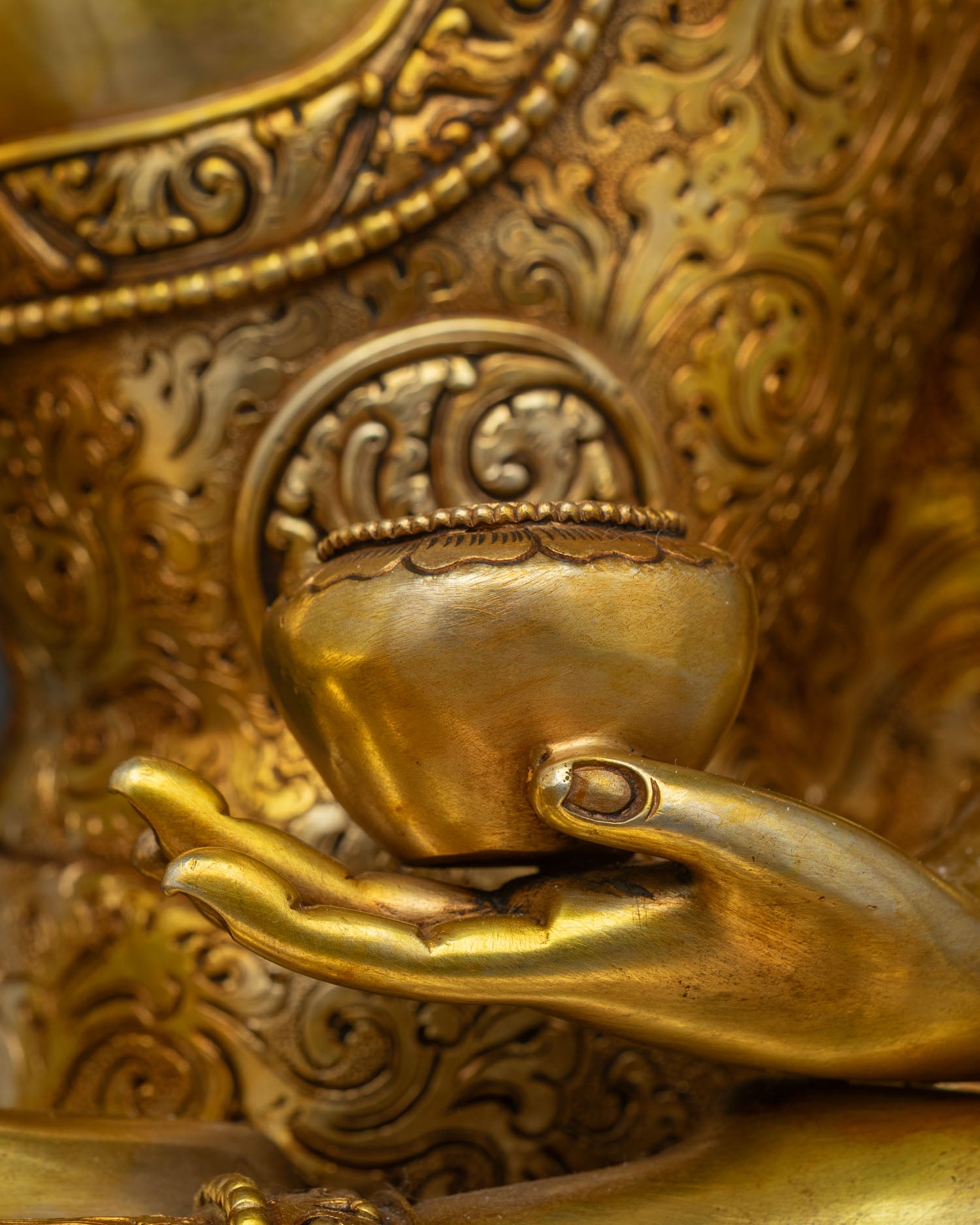 Buddha Shakyamuni Statue | Handcrafted Tibetan Buddhist Artwork