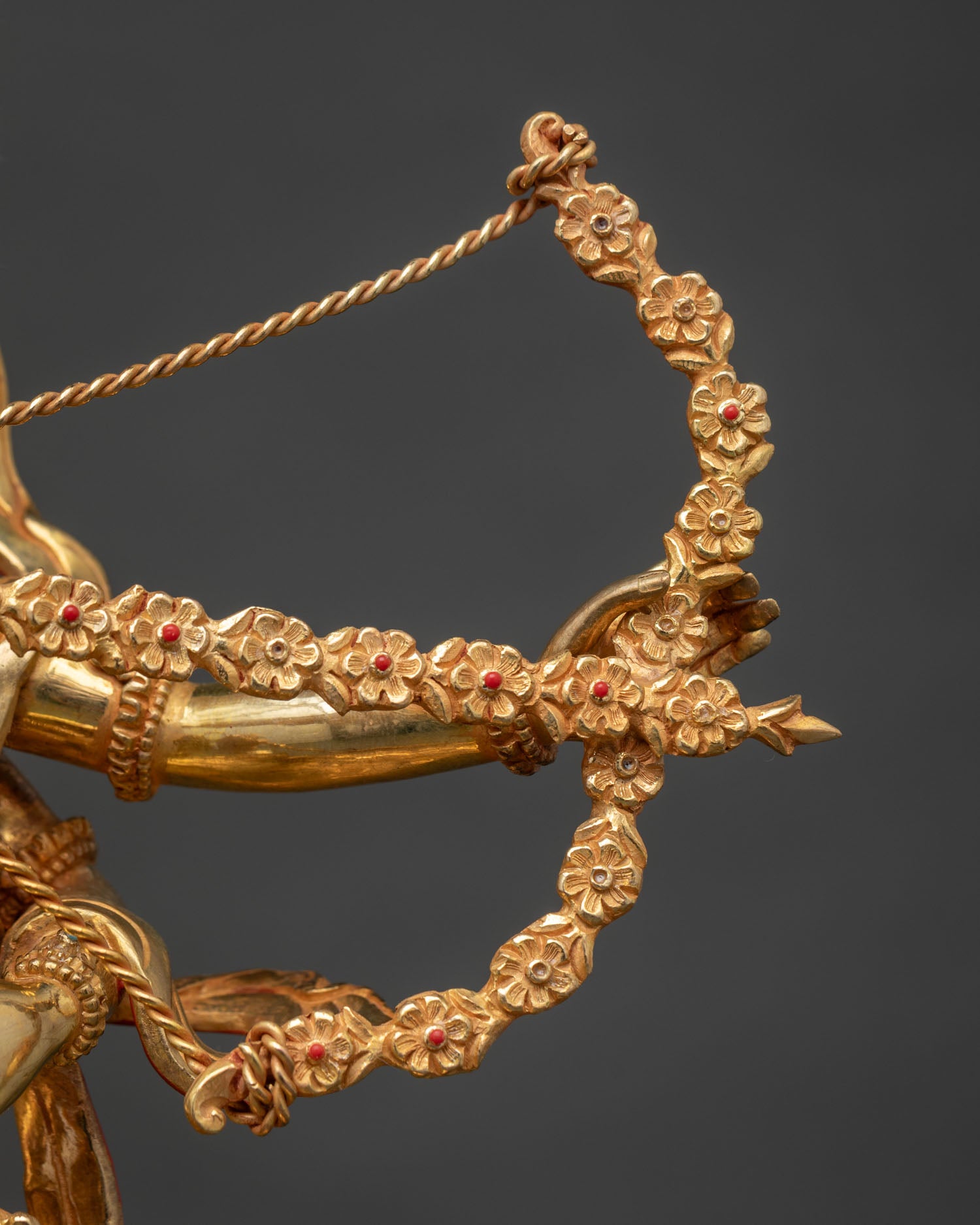 Kurukulla Statue | Sacred Dakini Buddhist Sculpture from Nepal