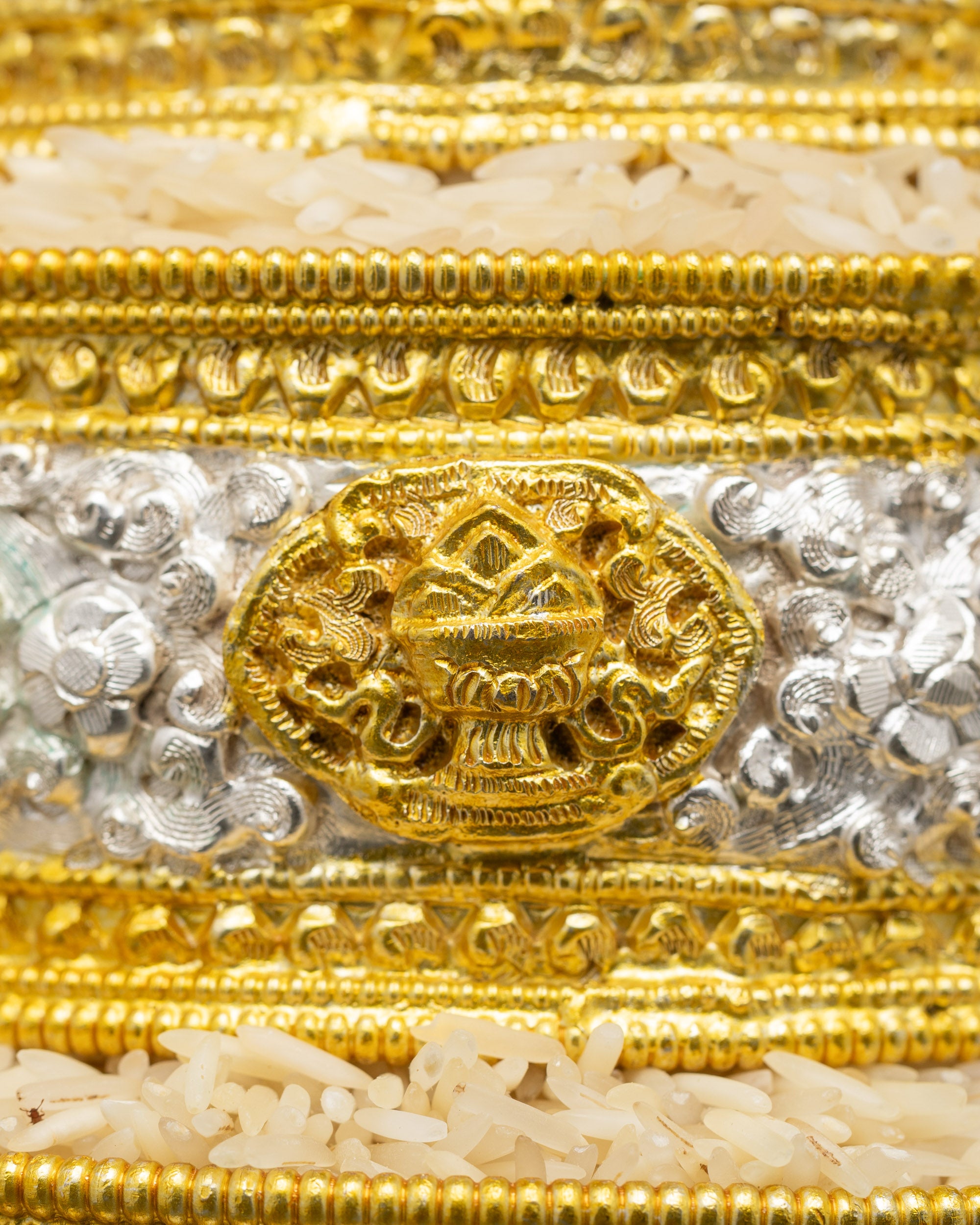 6" Handmade Tibetan Mandala Set | Sacred Offering for Meditation