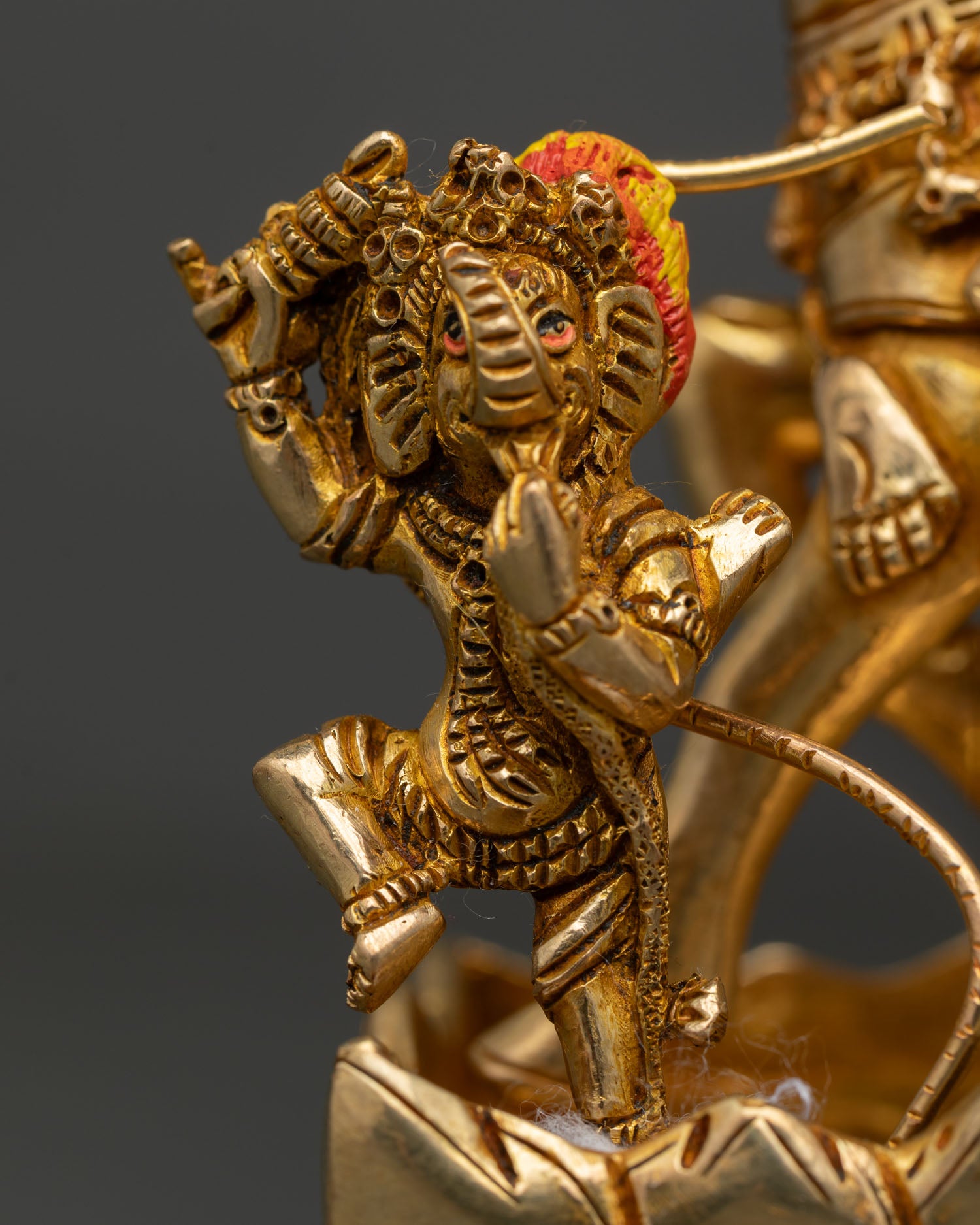 Handmade Palden Lhamo Copper Statue from Nepal