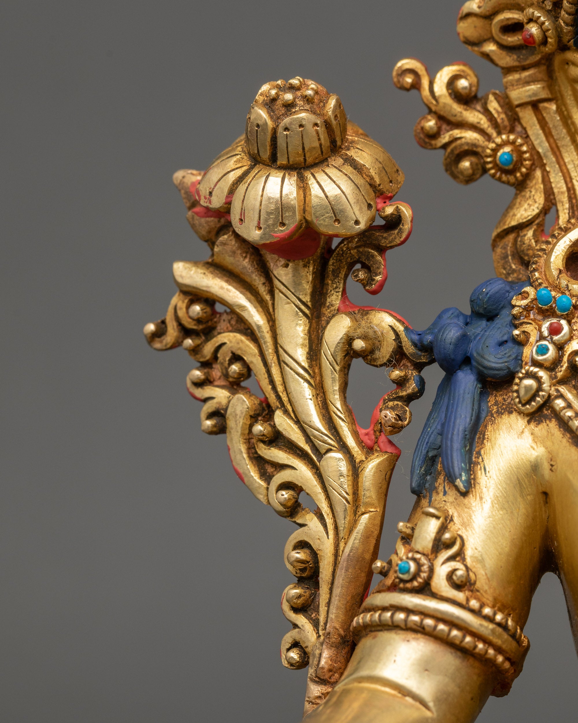 Peaceful Meditation Statue of Green Tara | Mother of All Buddhas