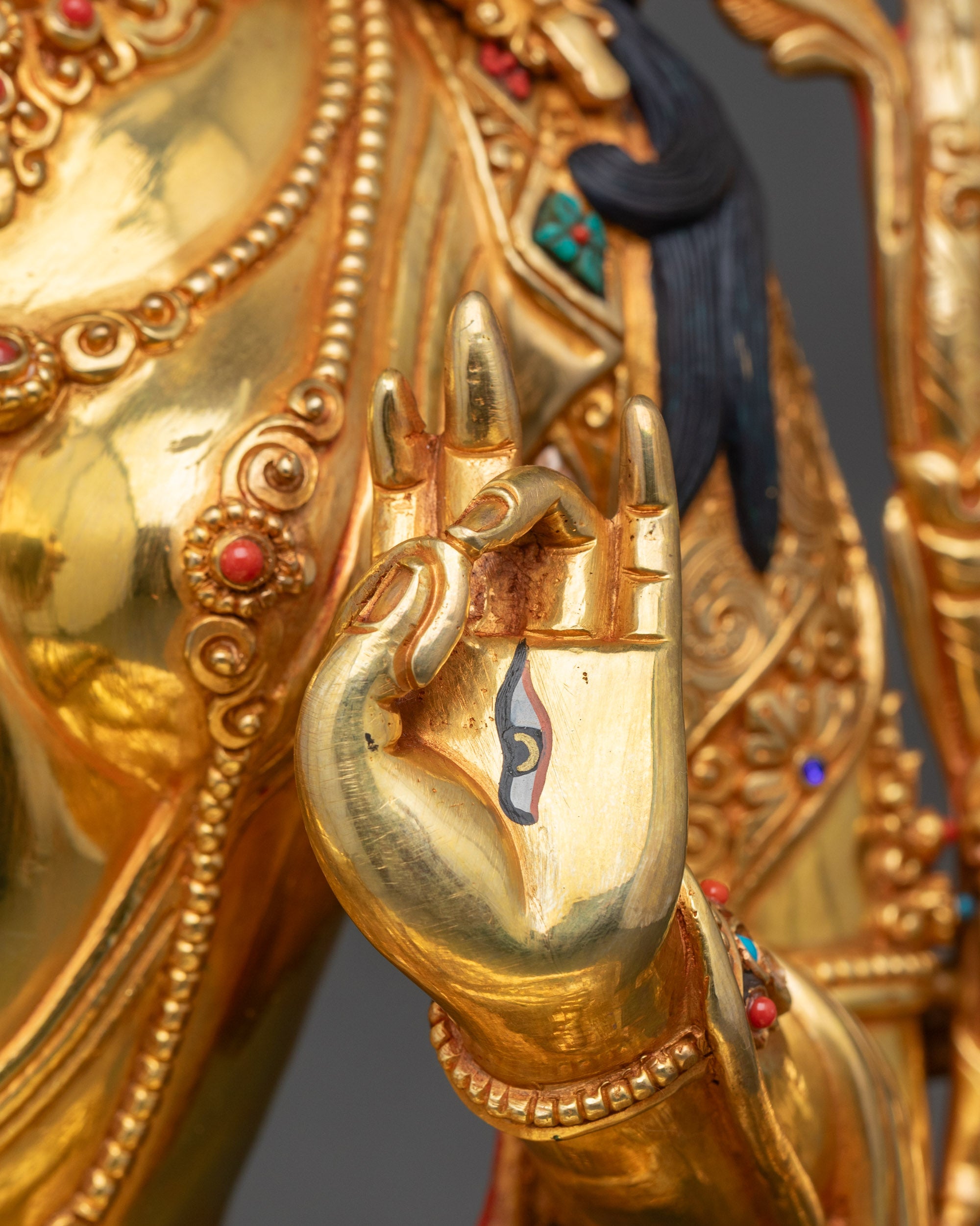 Authentic Sapta Lochani Tara Statue | Tibetan Buddhist Spiritual Art