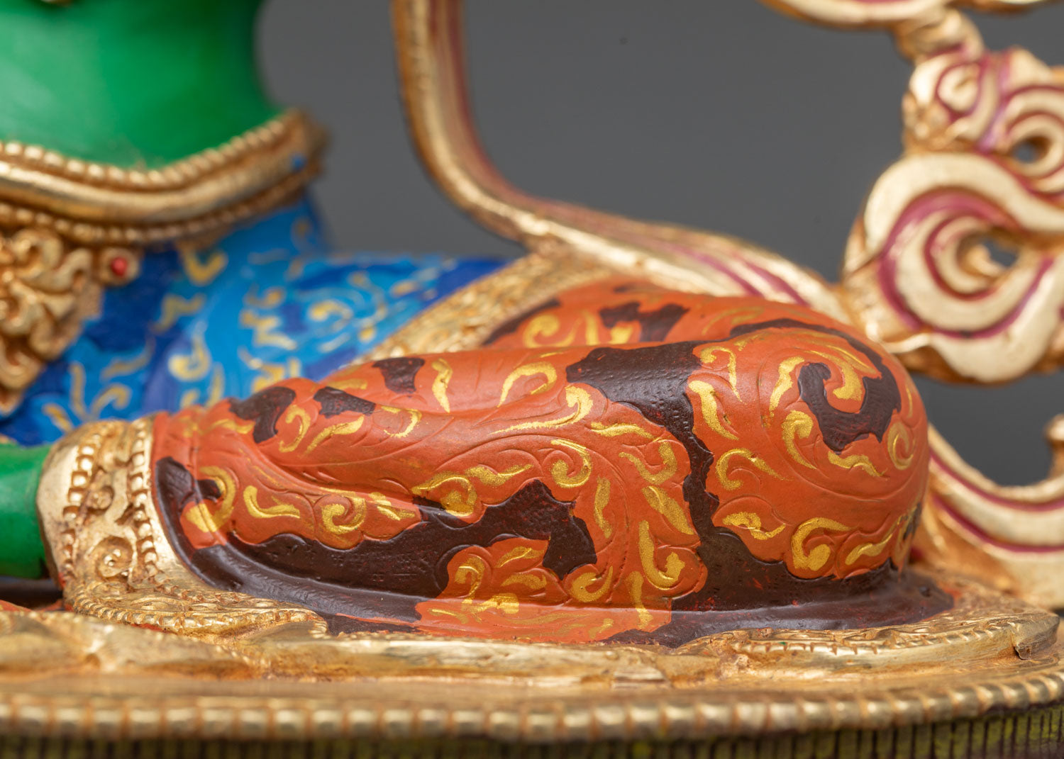 Green Tara Statue – Hand-Painted Spiritual Home Decor