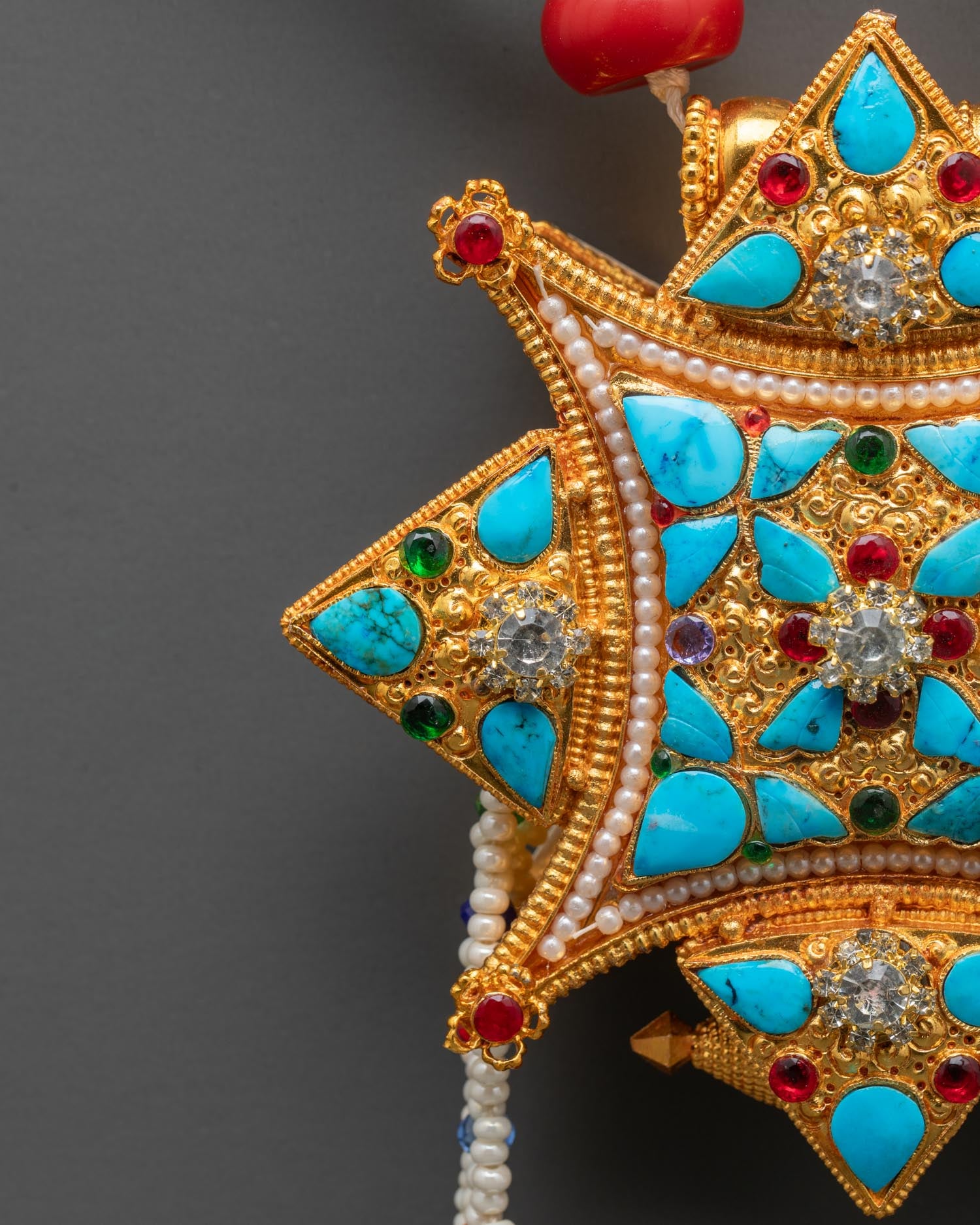 Tibetan Ghau Mala | Handmade Amulet for Spiritual Protection