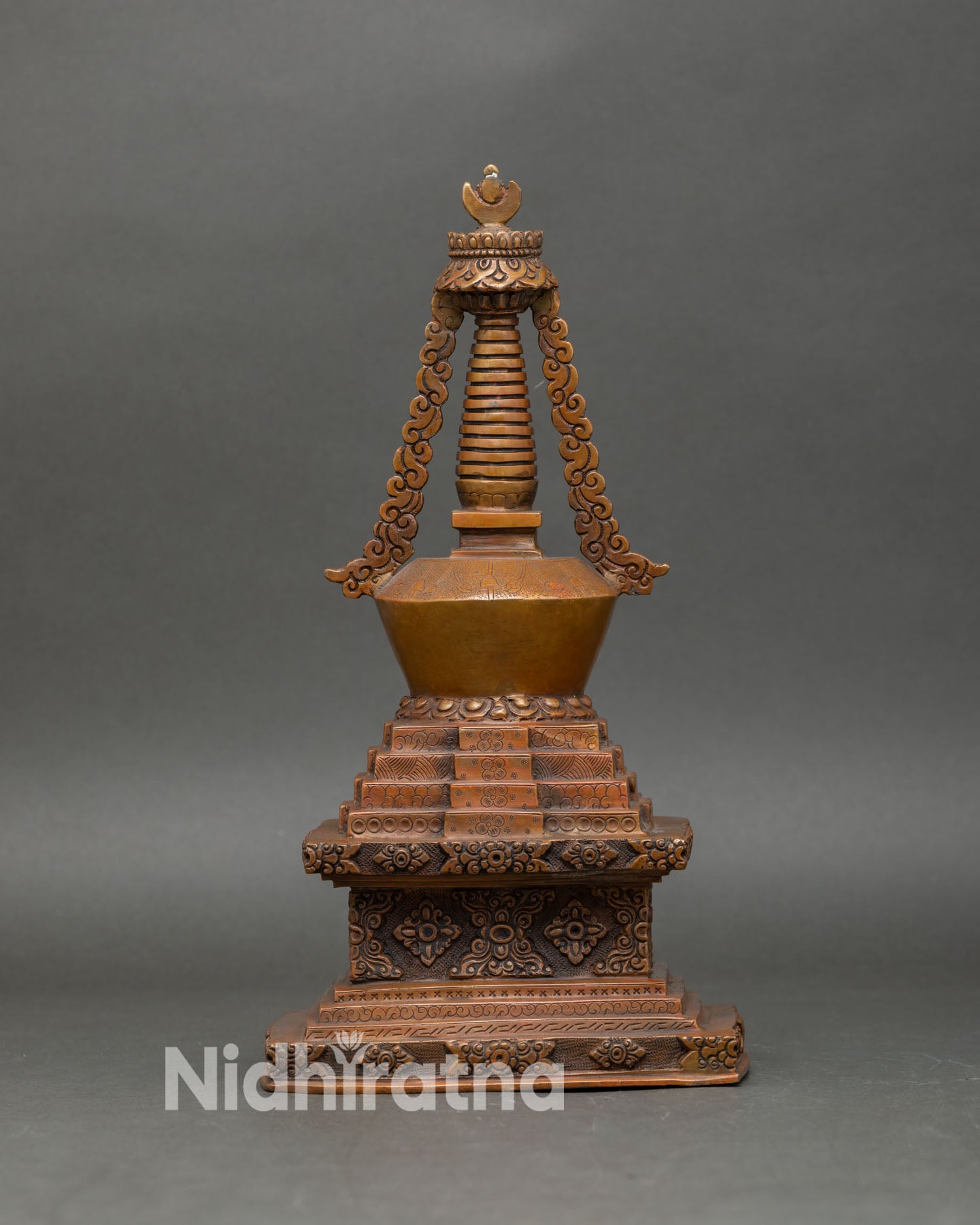 Eight Stupas of Buddha | Sacred Buddhist Shrine Set from Nepal