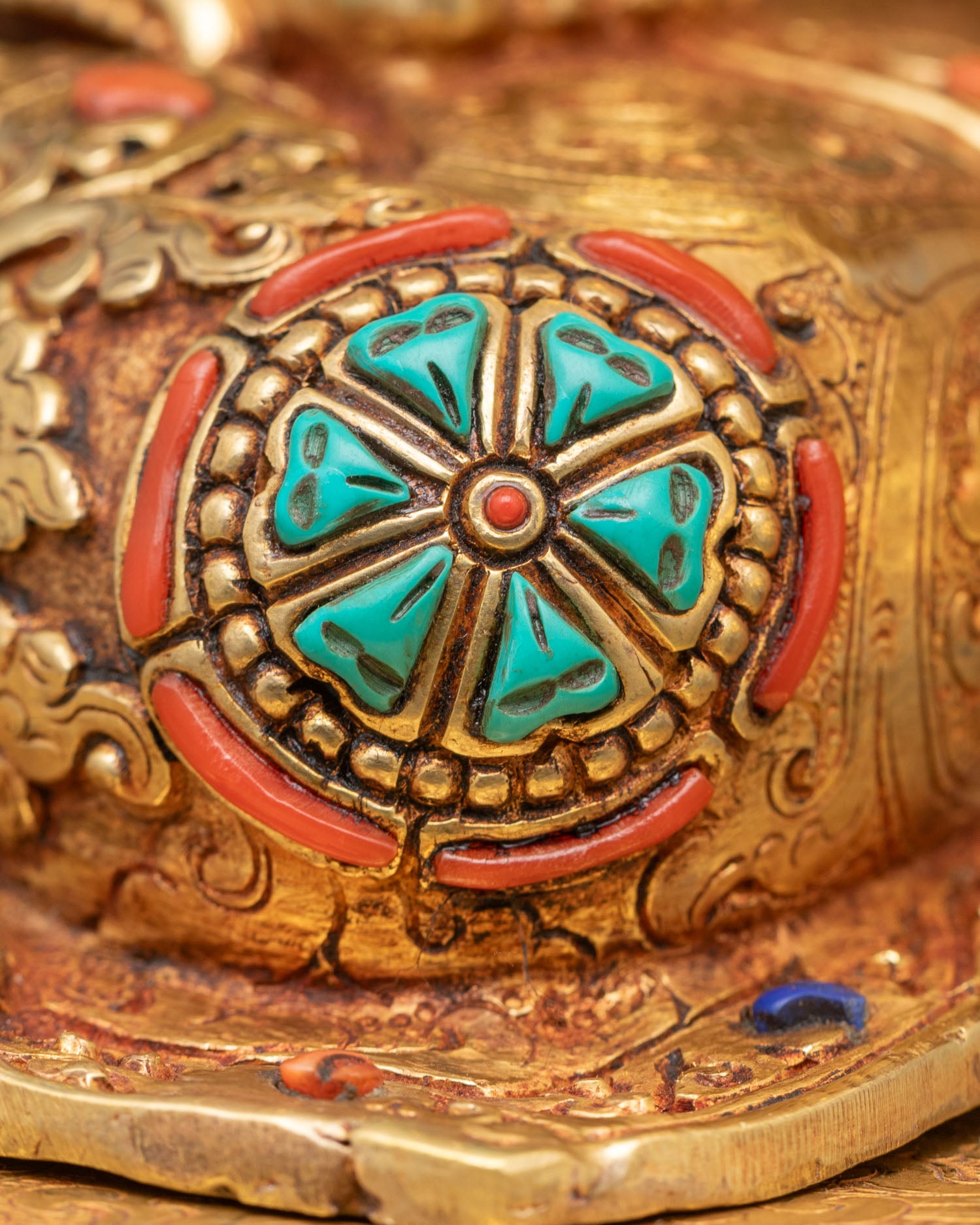 Tibetan Manjushree Statue – Buddhist Art from Nepal