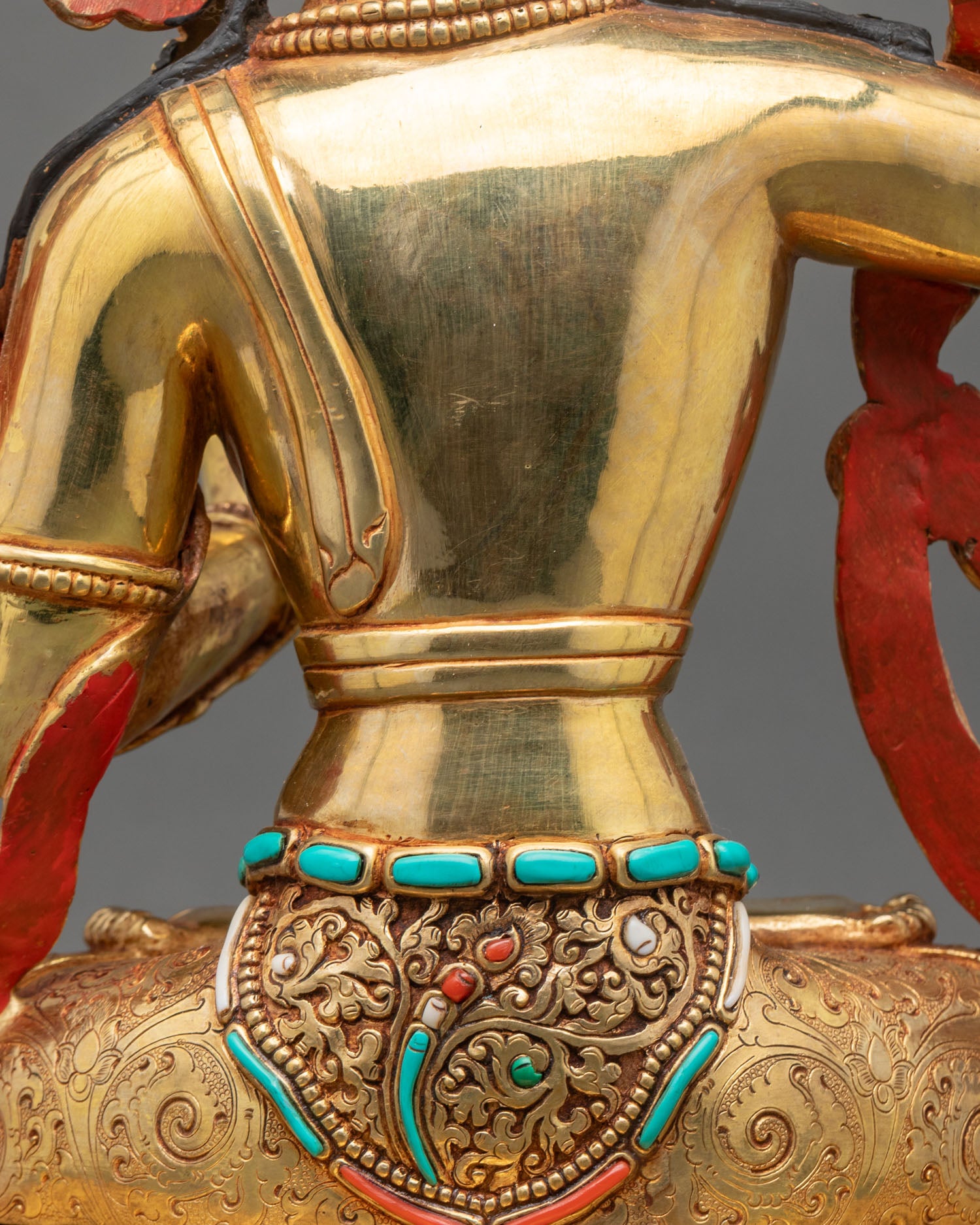 Tibetan Manjushree Statue – Buddhist Art from Nepal