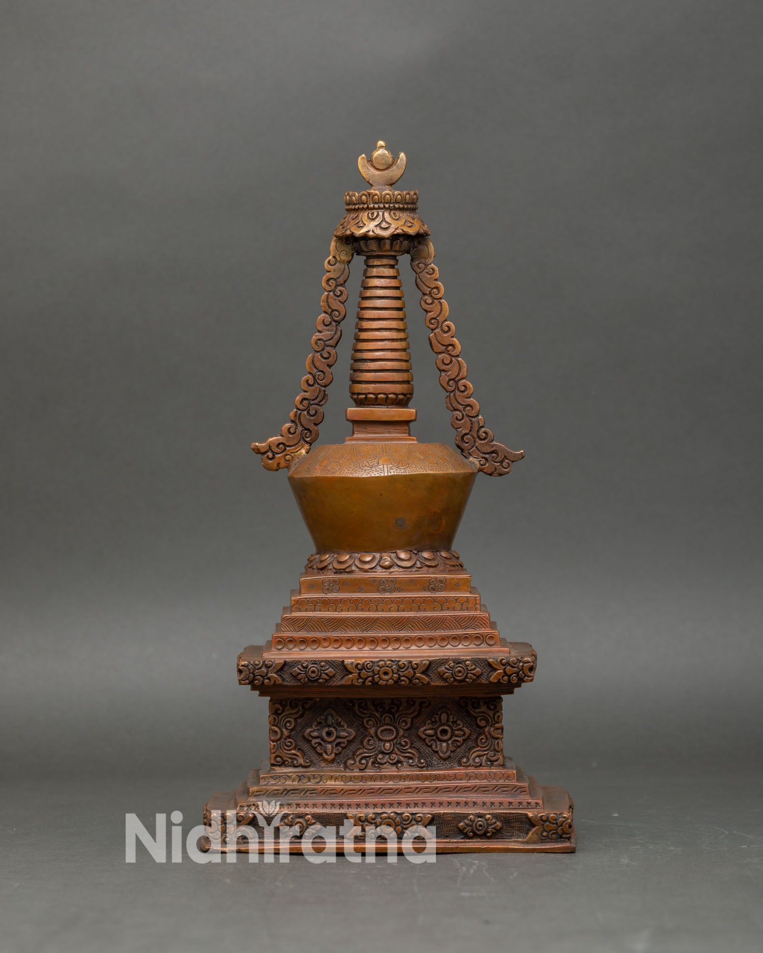 Eight Stupas of Buddha | Sacred Buddhist Shrine Set from Nepal