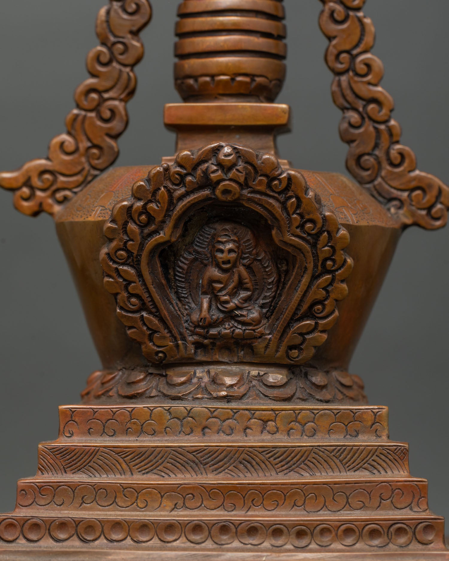 Eight Stupas of Buddha | Sacred Buddhist Shrine Set from Nepal