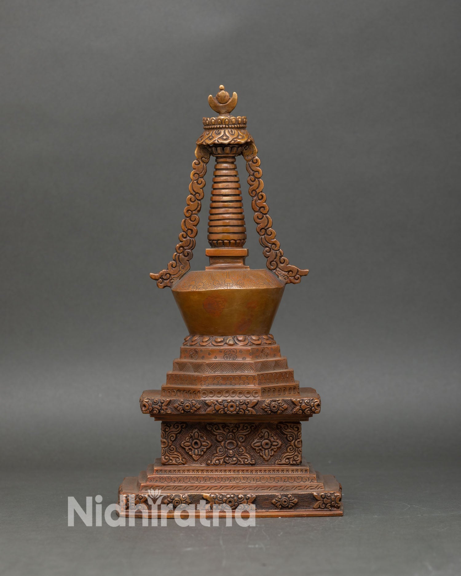 Eight Stupas of Buddha | Sacred Buddhist Shrine Set from Nepal