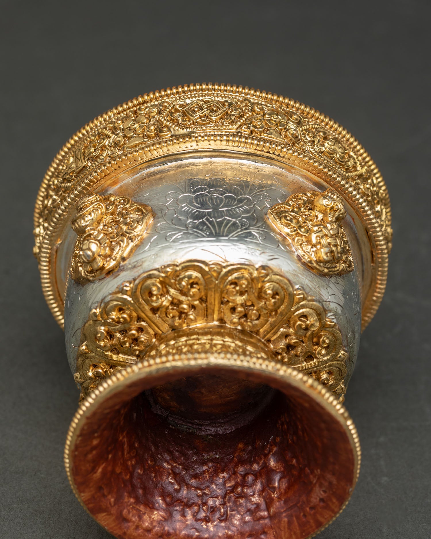 Water Offering Bowl Set | Traditional Buddhist Ritual Decor
