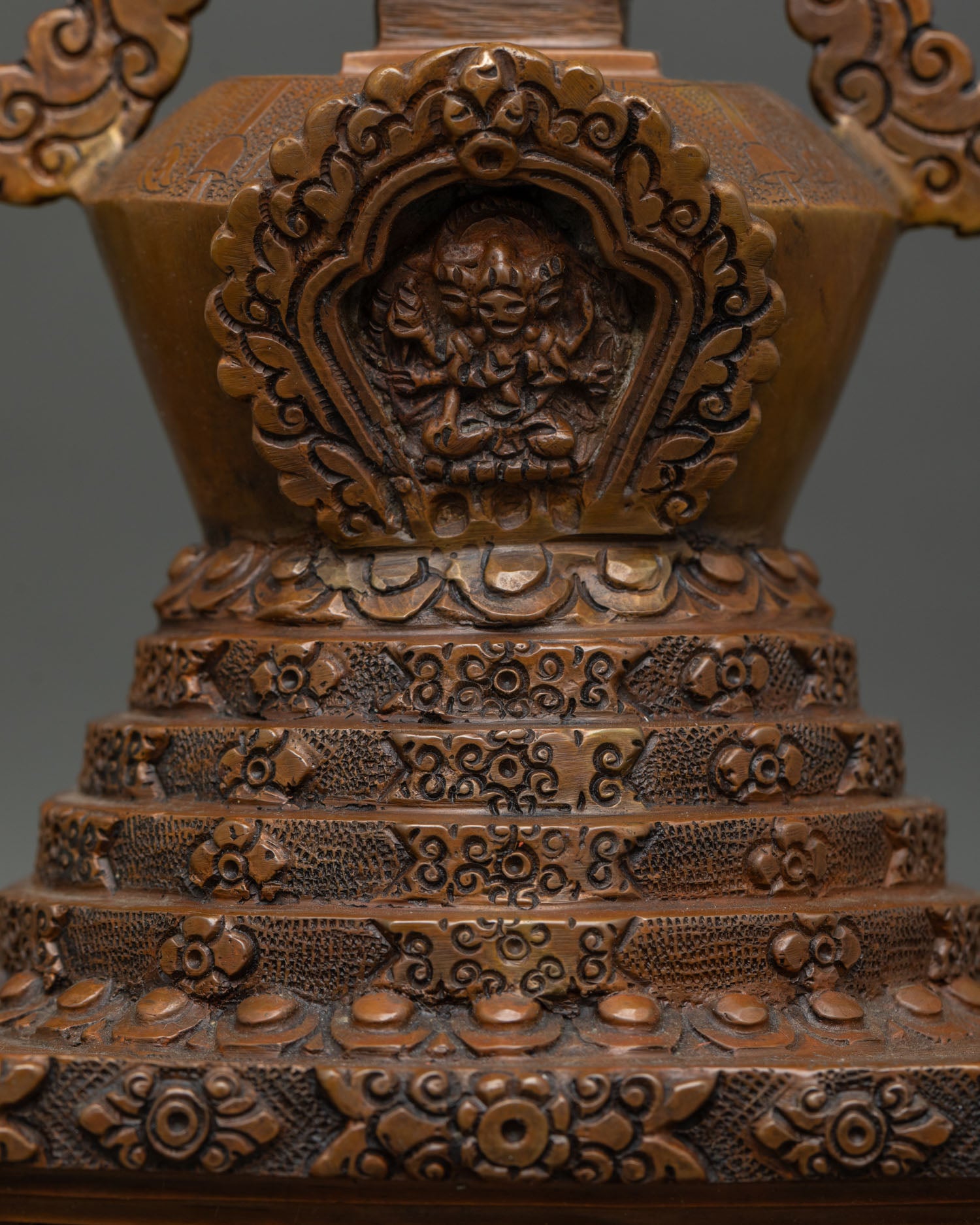 Eight Stupas of Buddha | Sacred Buddhist Shrine Set from Nepal