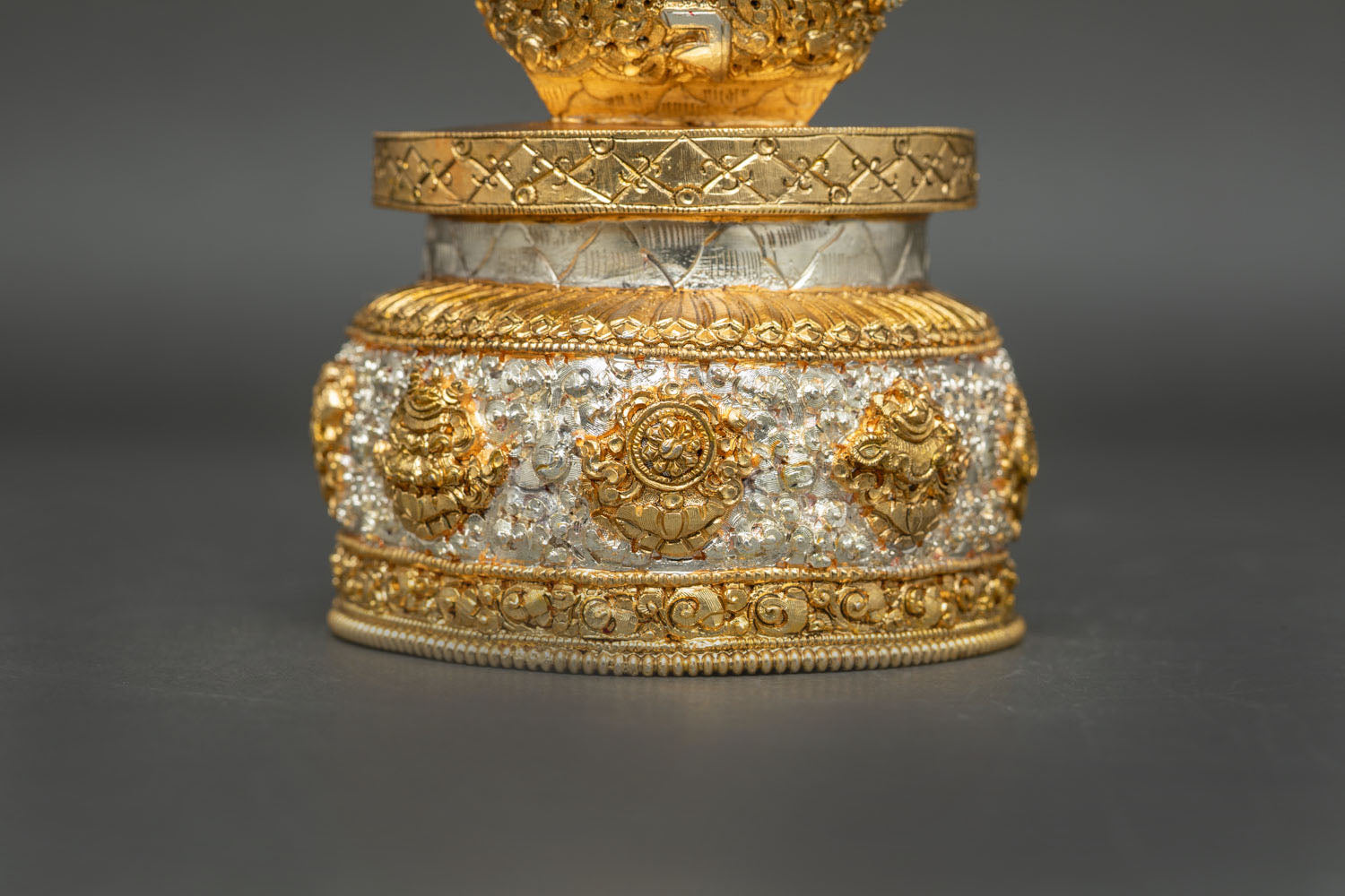 Tibetan Kapala Set | Traditional Buddhist Ritual Skull Cup