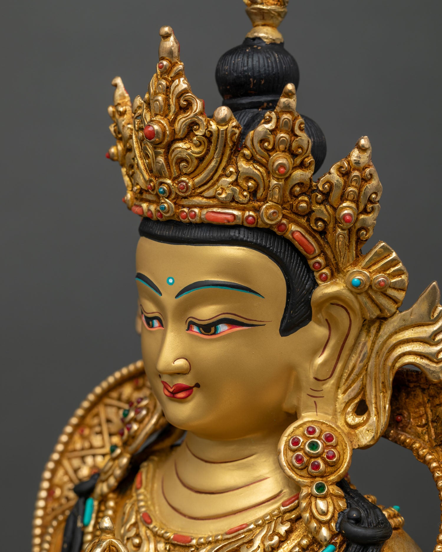 Vajrasattva Statue | Buddhist Deity of Karma Purification