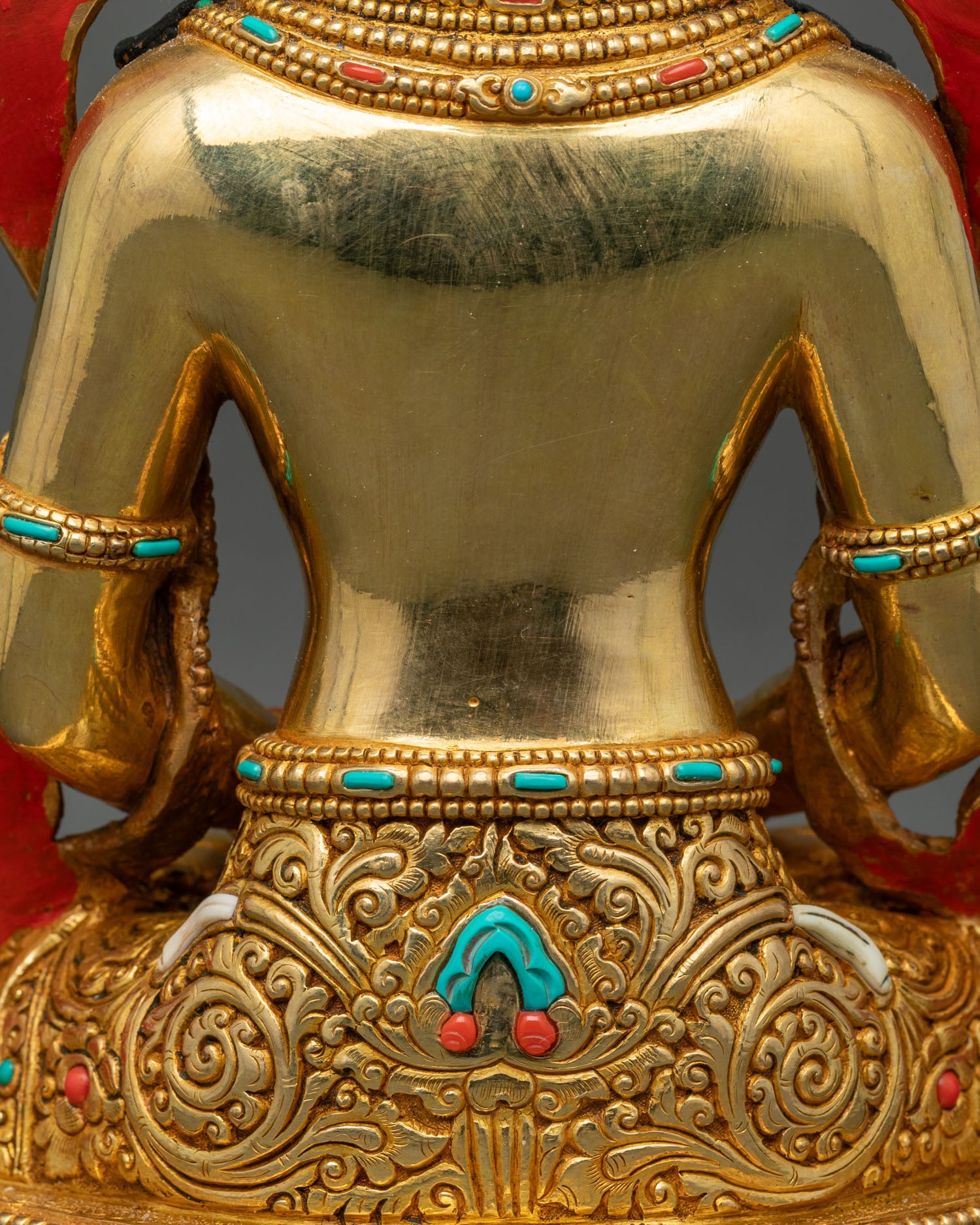 Amitayus Statue | Traditional Himalayan Sacred Art