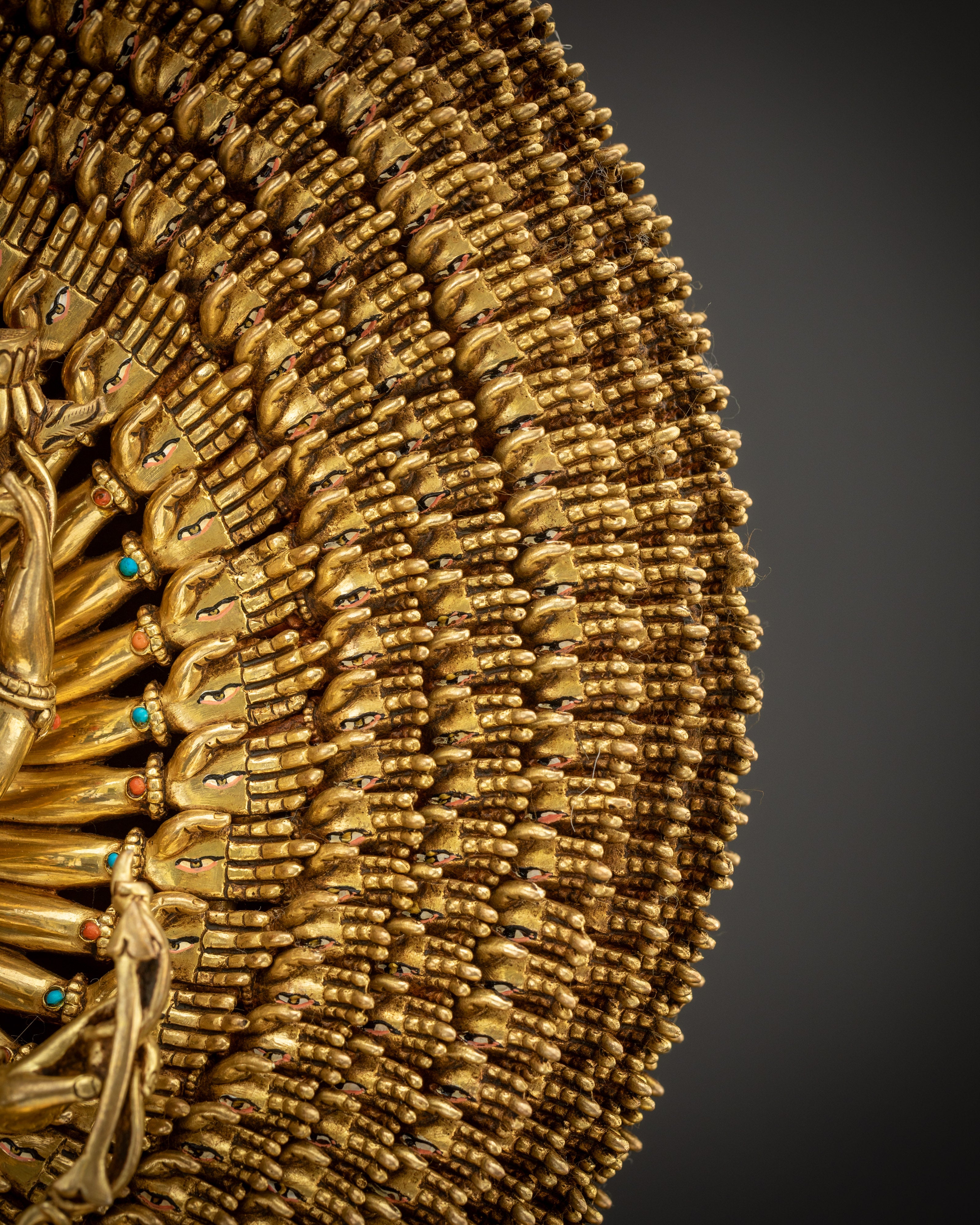 Exclusive 1000 Armed Chenrezig Statue | Rare Avalokiteshvara Sculpture