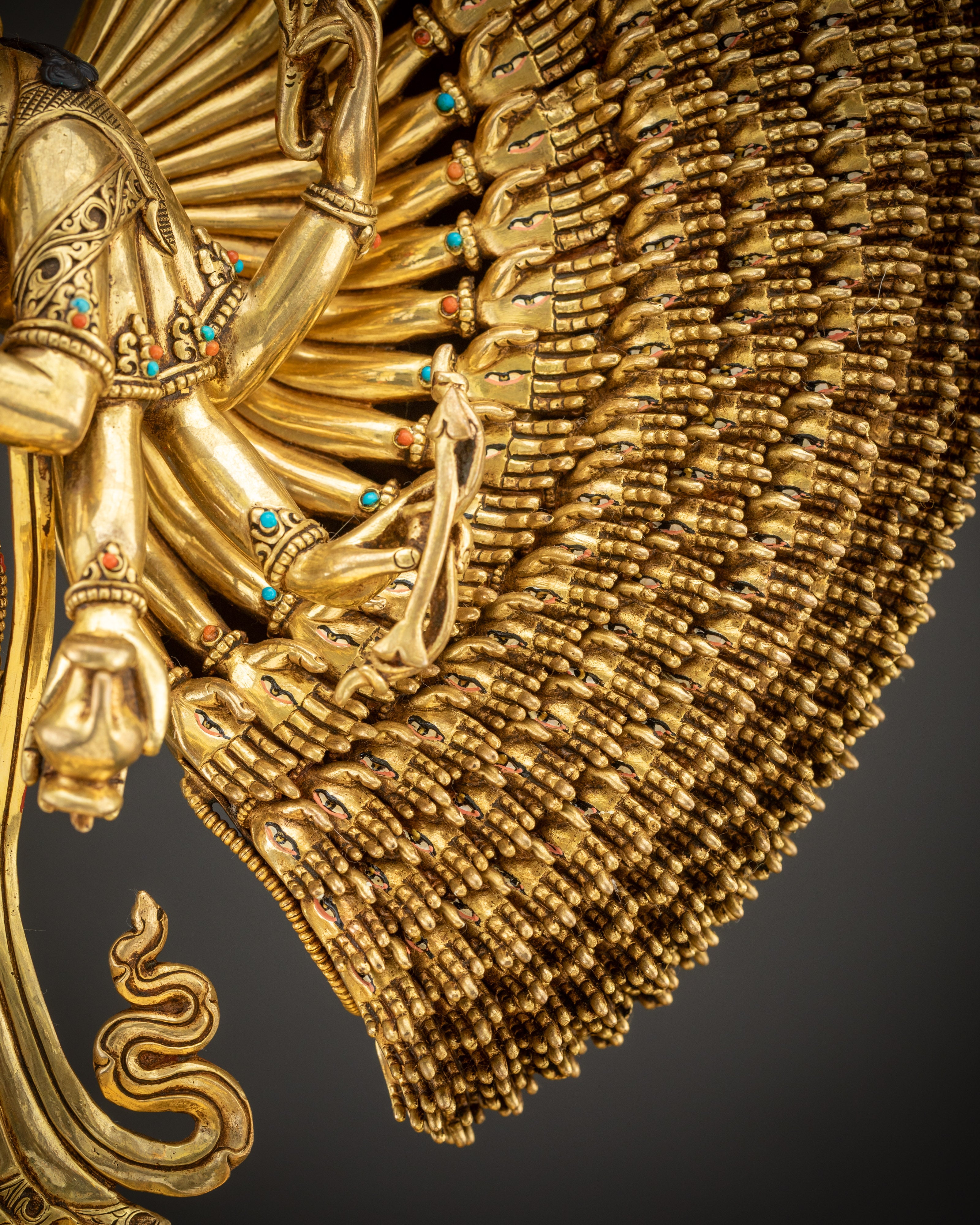 Exclusive 1000 Armed Chenrezig Statue | Rare Avalokiteshvara Sculpture