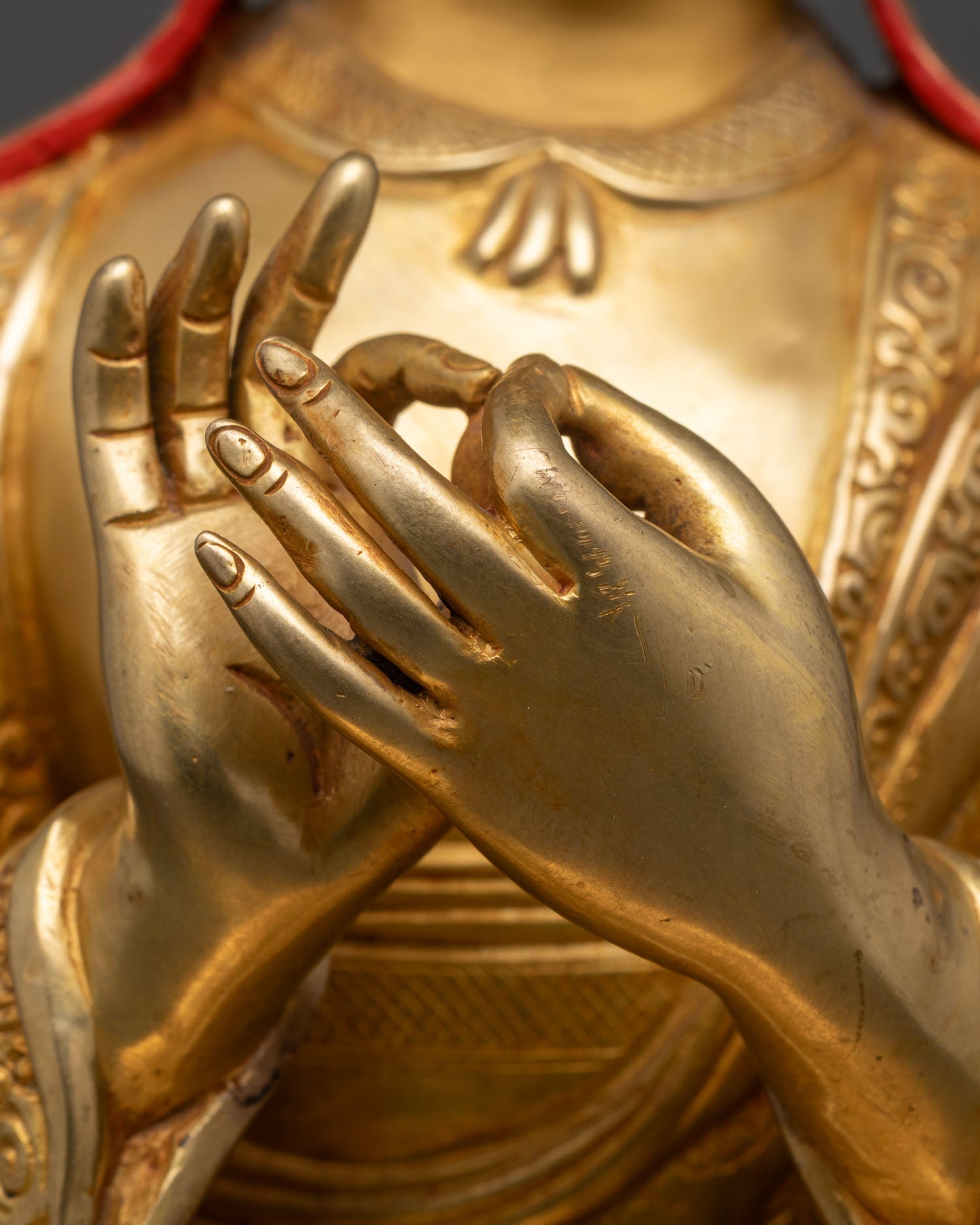 Atisha Buddhist Master Sculpture for Meditation Practice