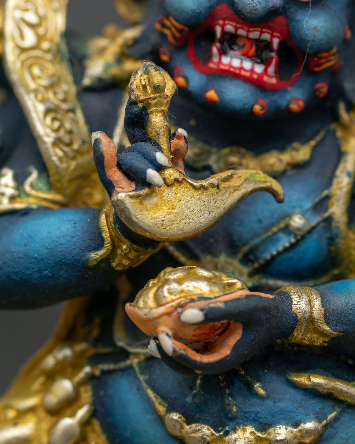 Six Arm Mahakala Statue