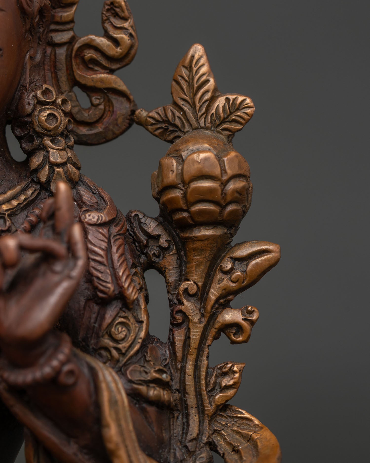 Green Tara Statue | Handcrafted by Newari Artisans from Nepal