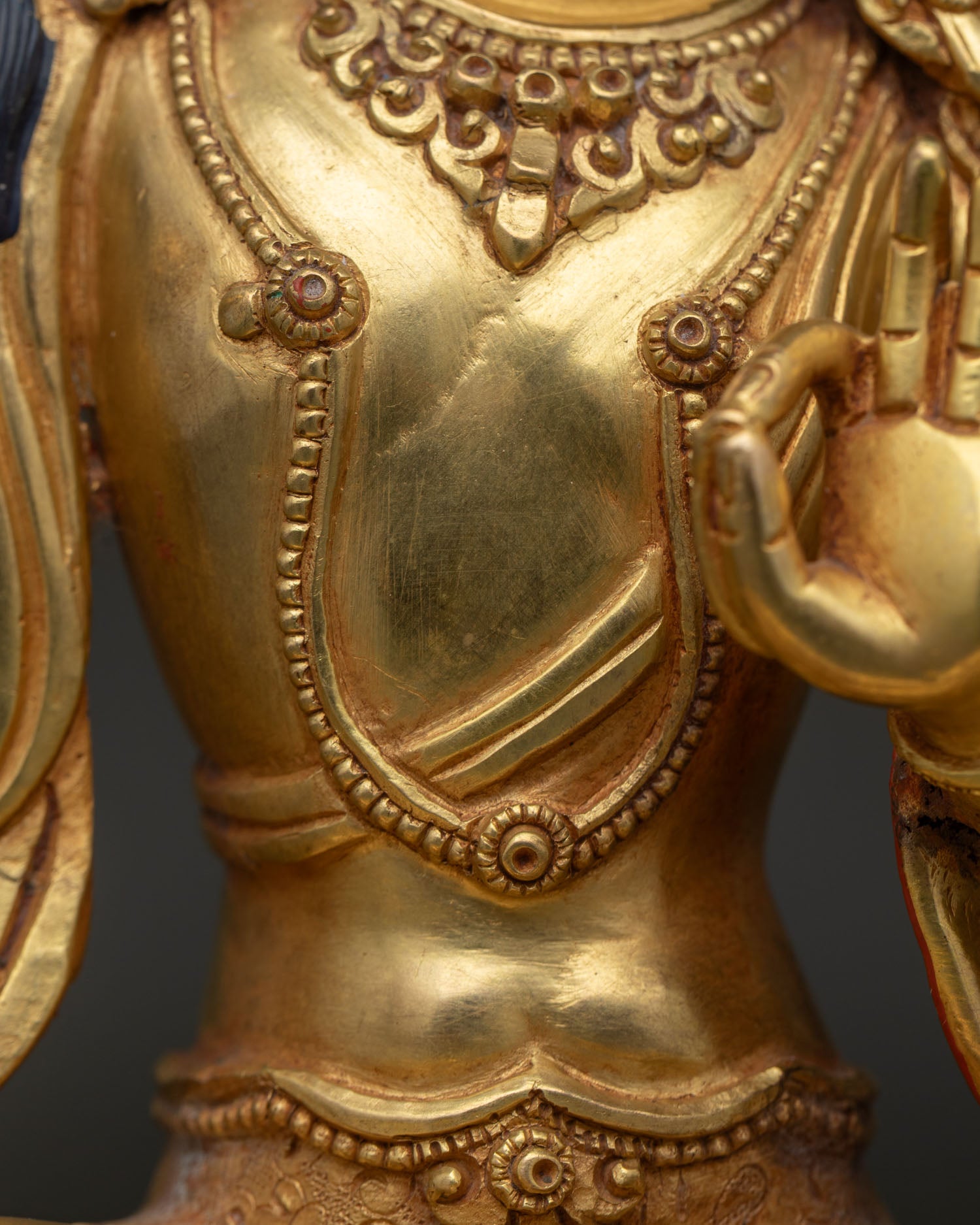 Handcrafted Manjushri Statue | Bodhisattva of Supreme Wisdom
