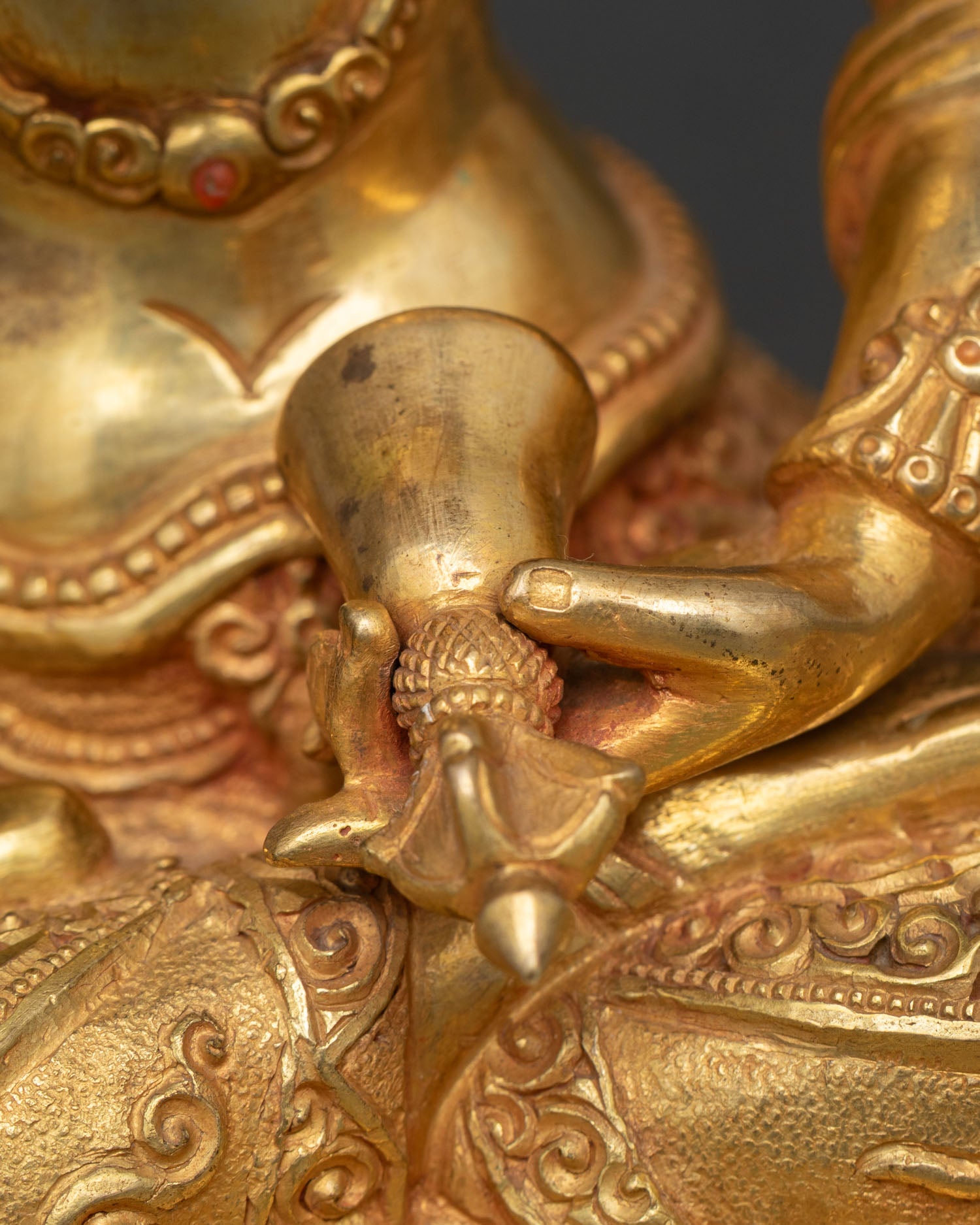 Handcrafted Vajrasattva Statue for Spiritual Cleansing