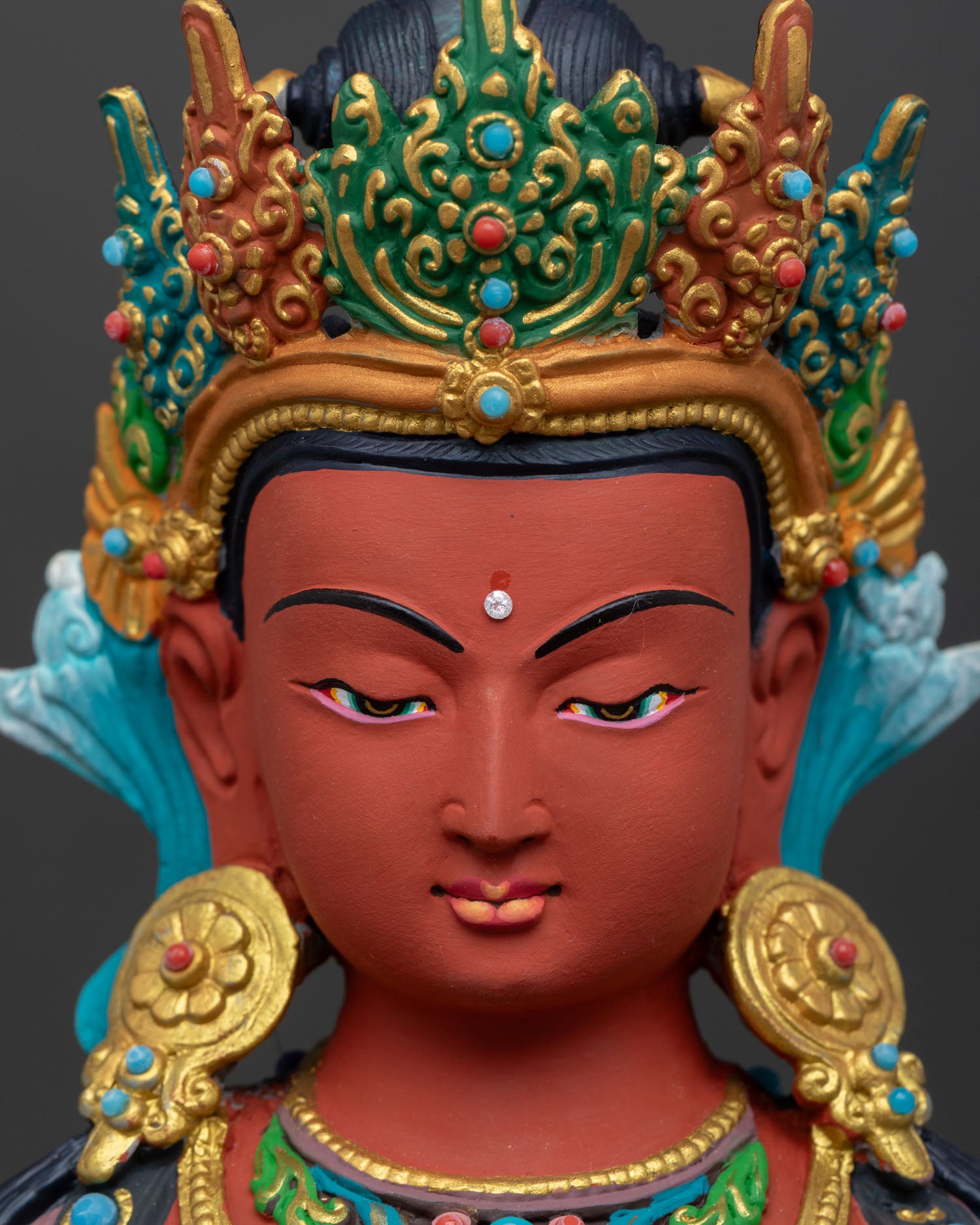 Amitayus Statue | Sacred Himalayan Copper Art