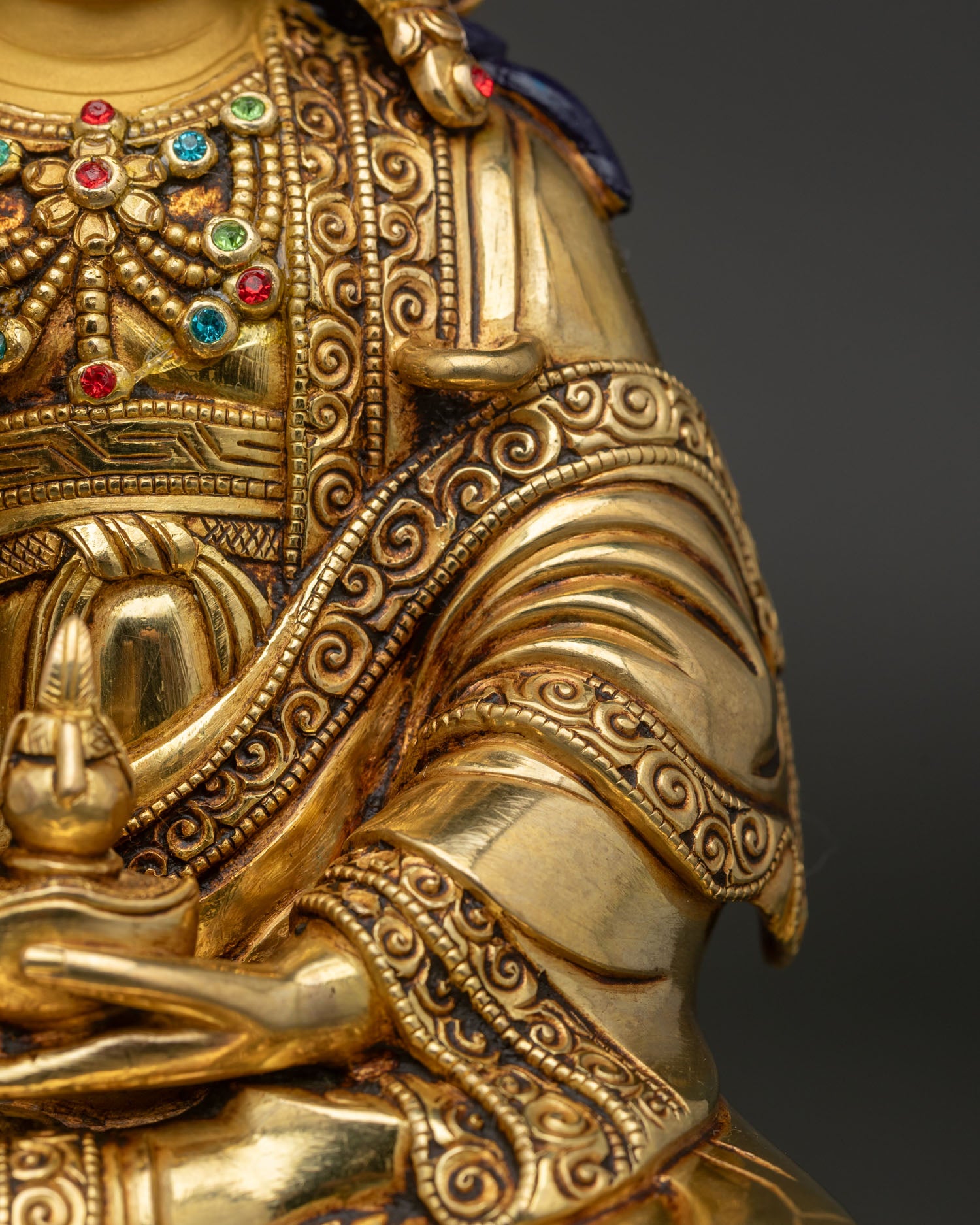 Tsokye Dorje Statue | Fine Buddhist Metal Craft from Nepal