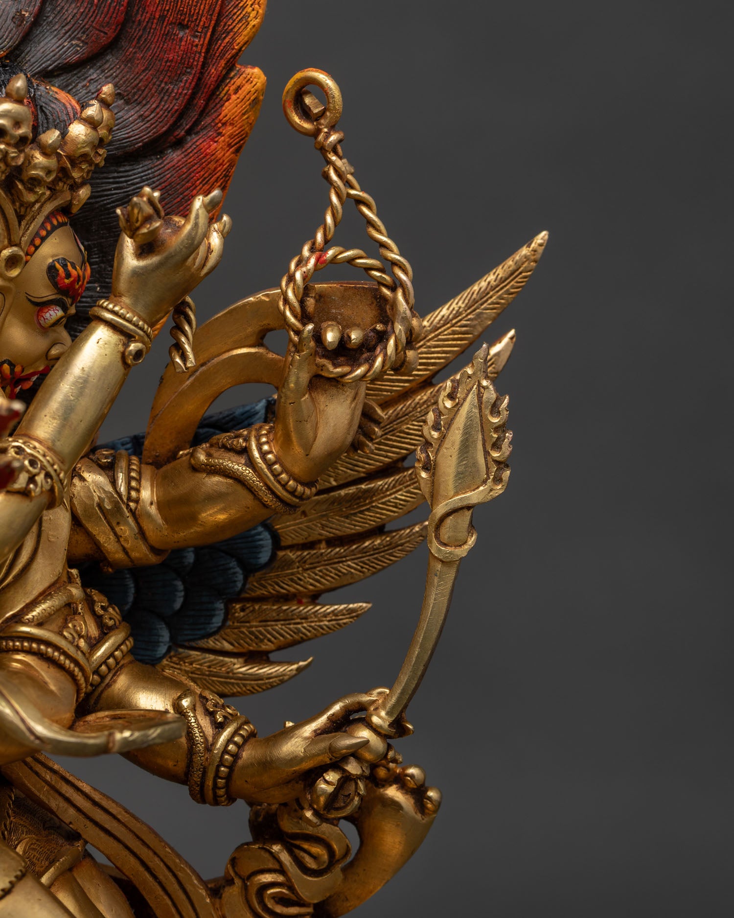 Buddhist Hayagriva Statue | Protector Against Obstacles and Negativity