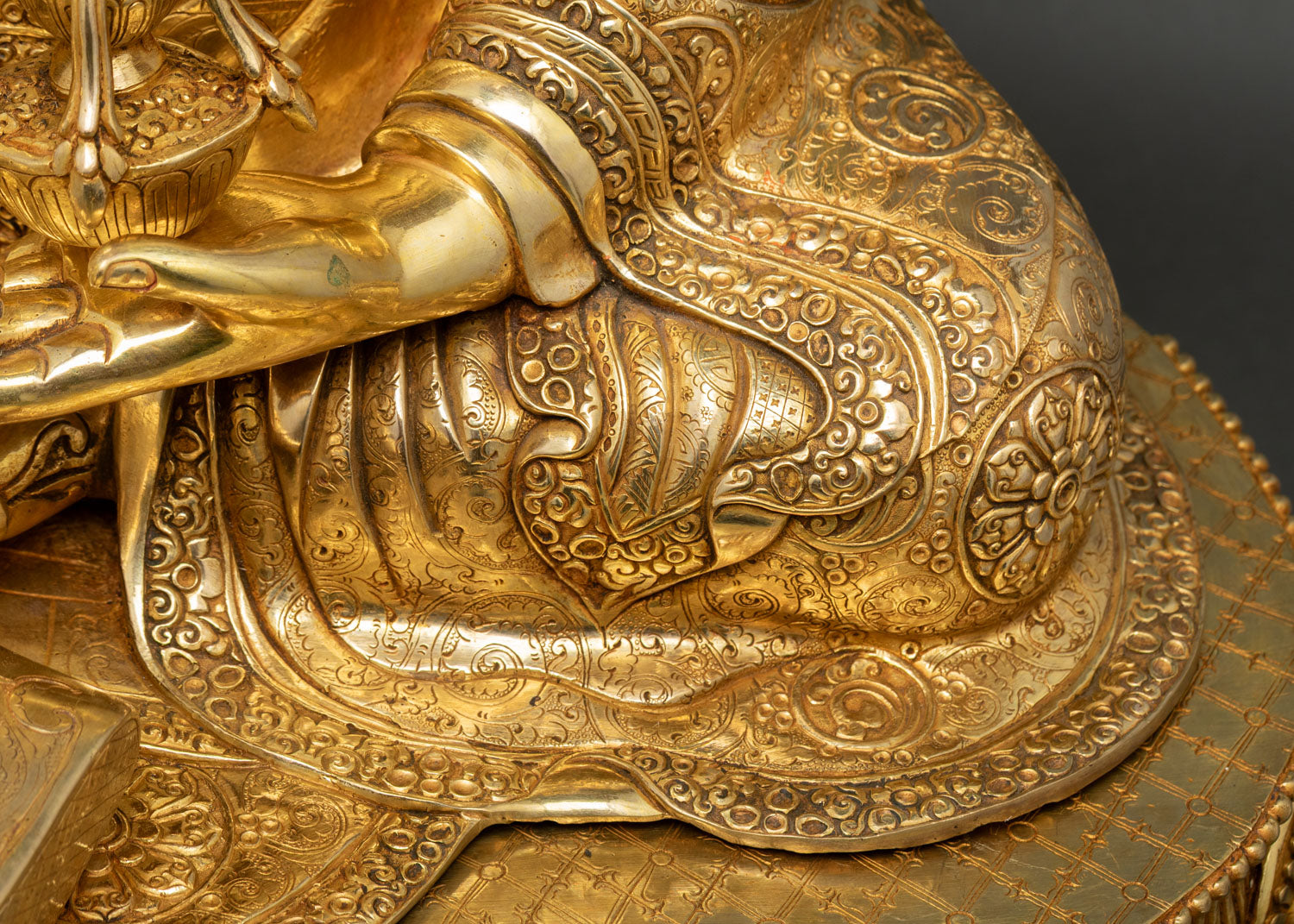 Guru Rinpoche Statue | Vajra Master Copper Sculpture