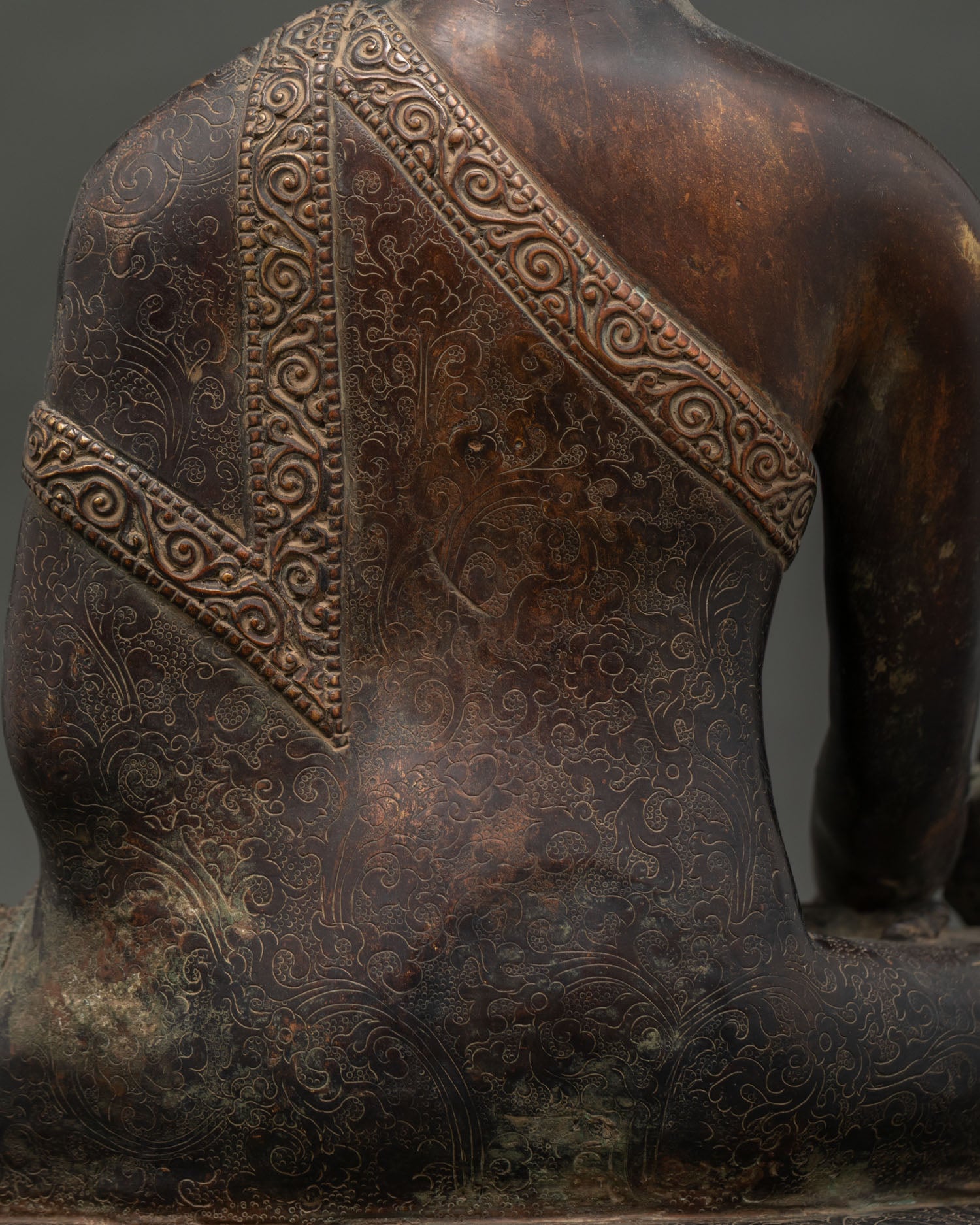 Bhaisajyaguru Buddha Statue | Nepalese Handmade Sculpture for Altar