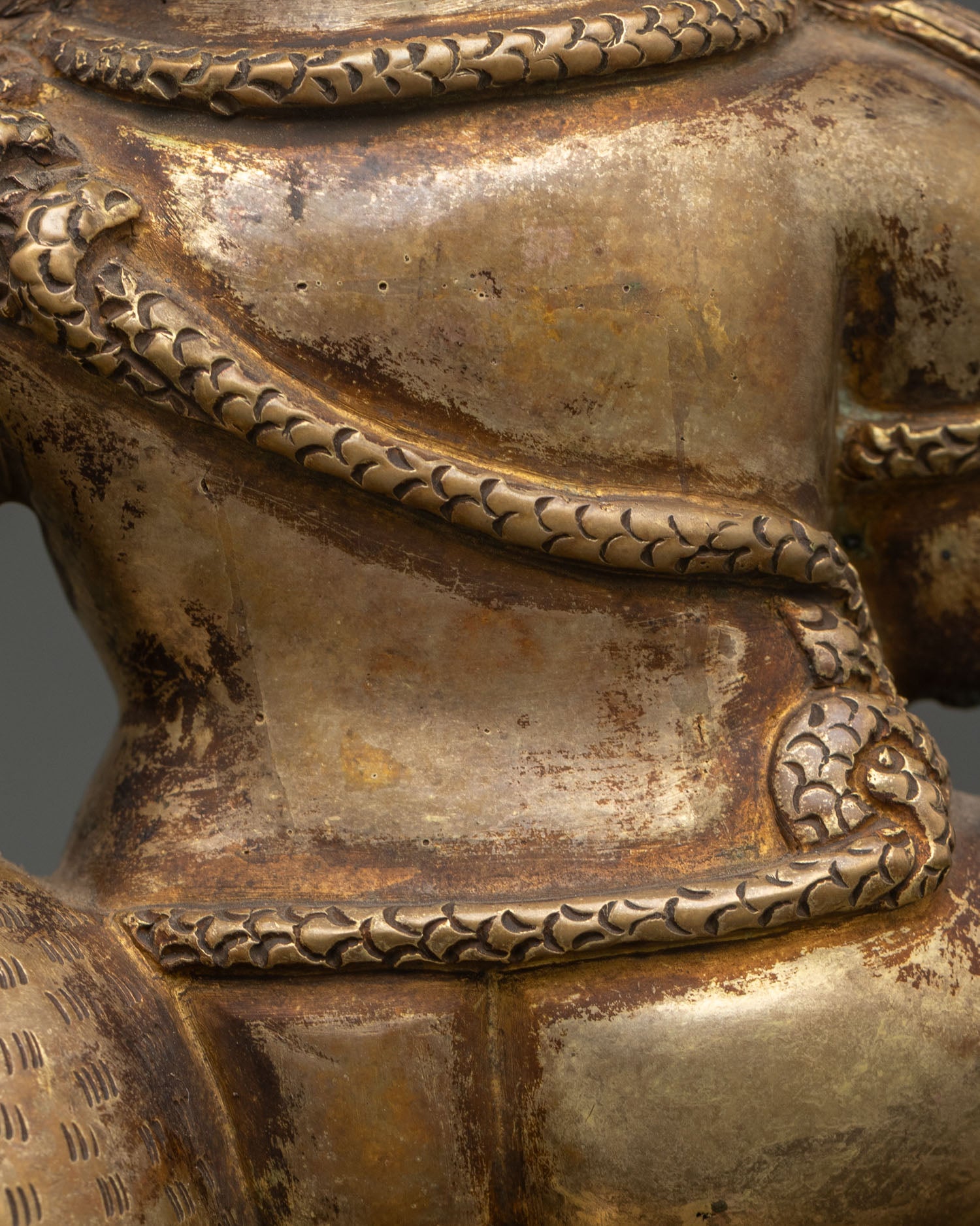 Black Dzambhala Statue