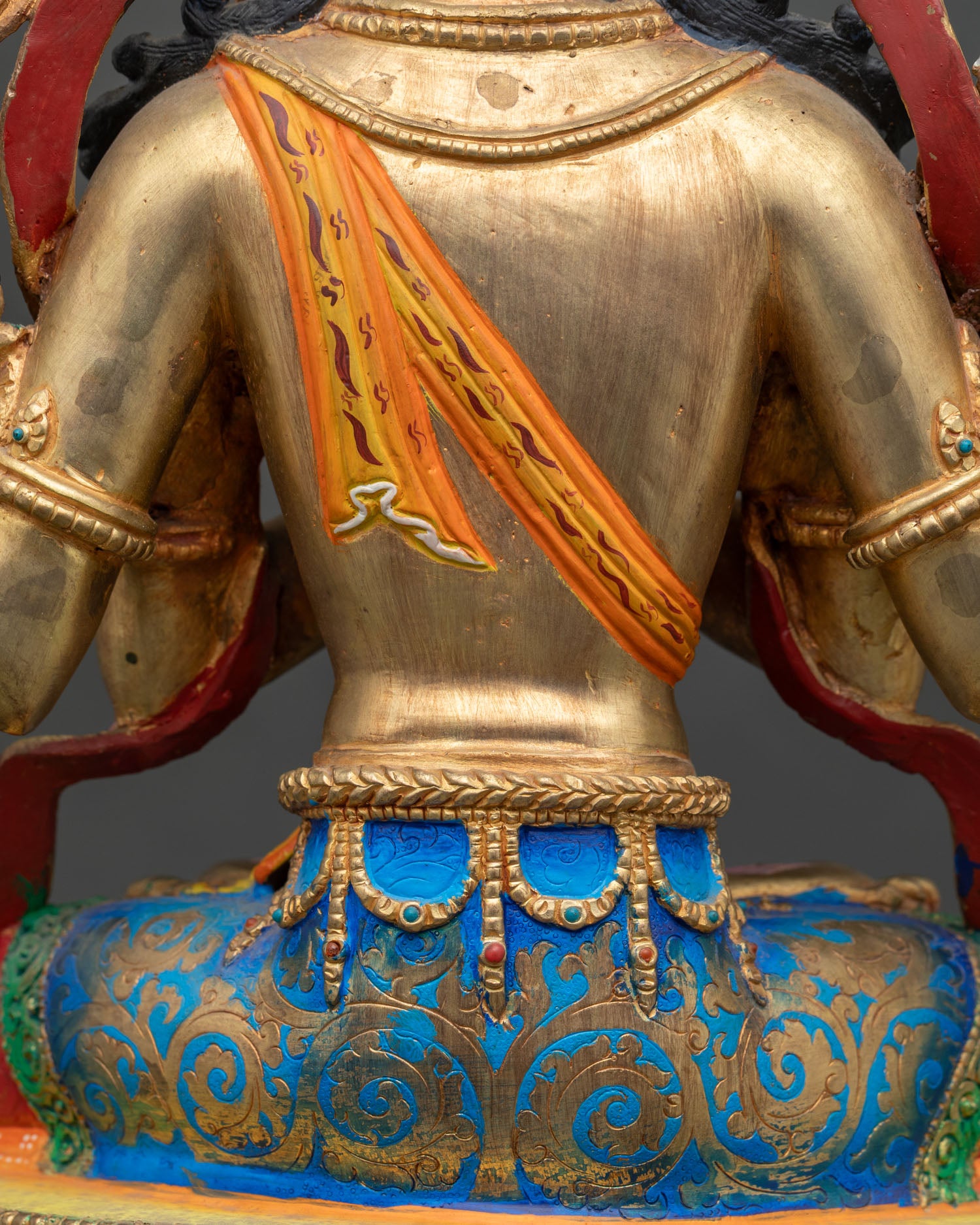 Chenrezig Buddhist Statue | Handcrafted Buddhist Sculpture from Patan Nepal