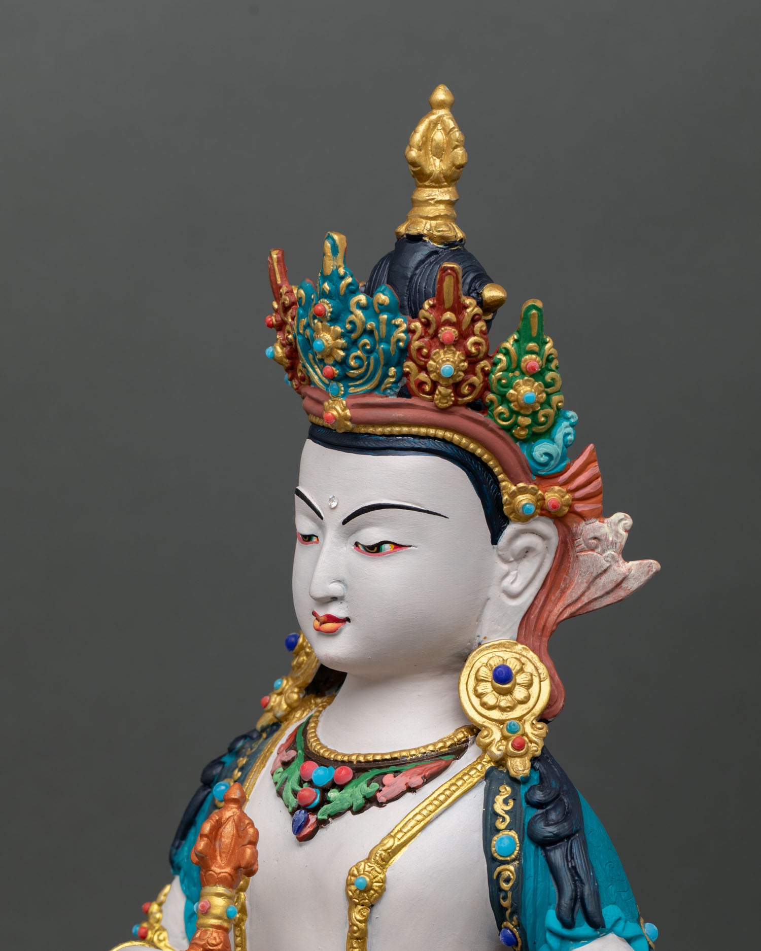 Vajrasattva Statue | Purification Deity for Sacred Space Decor
