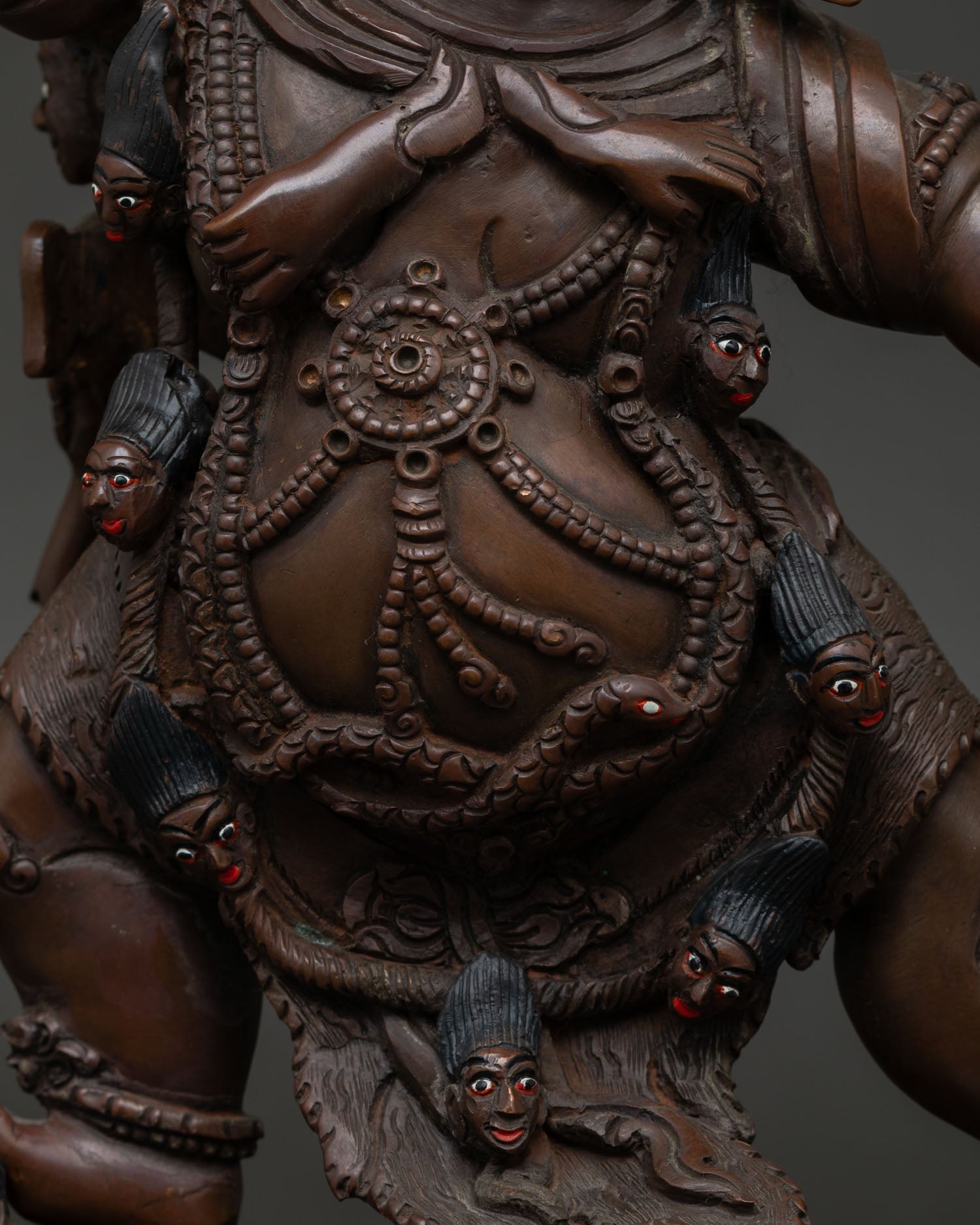 Guru Dragpo Statue | Sacred Buddhist Guardian Artwork