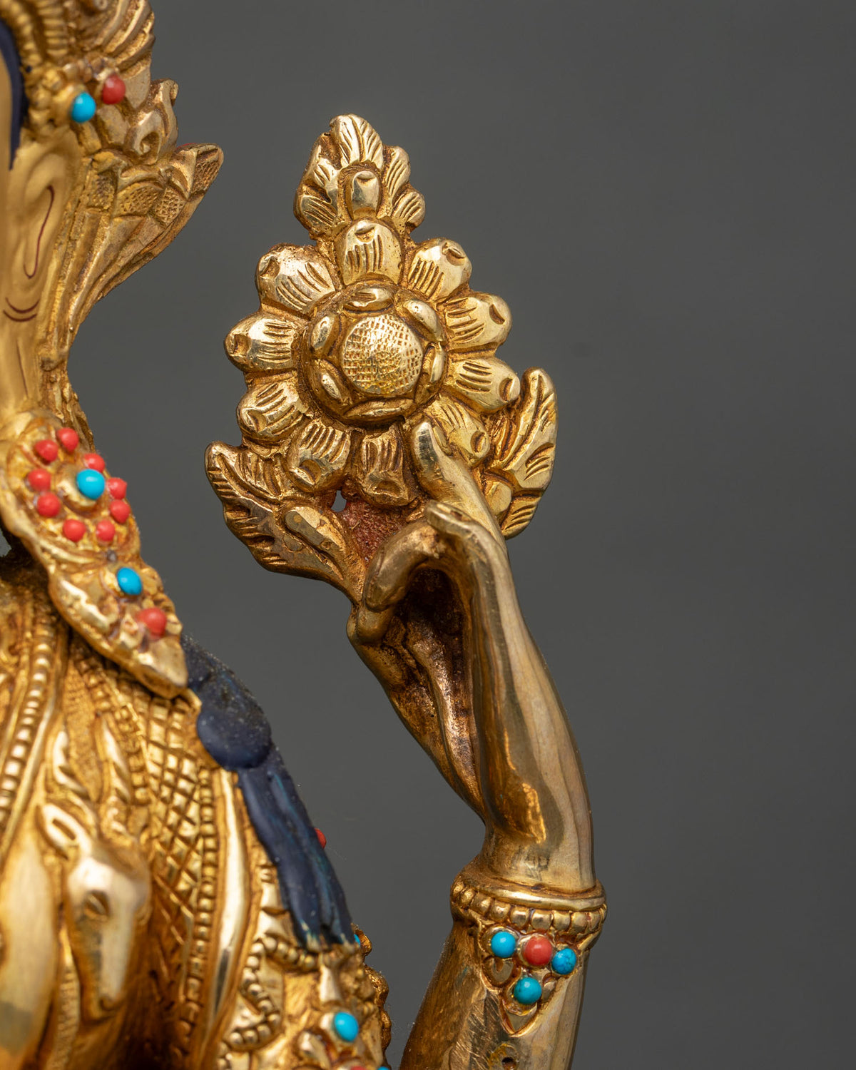 Chenrezig Statue from Nepal | Embodiment of Universal Love & Compassion